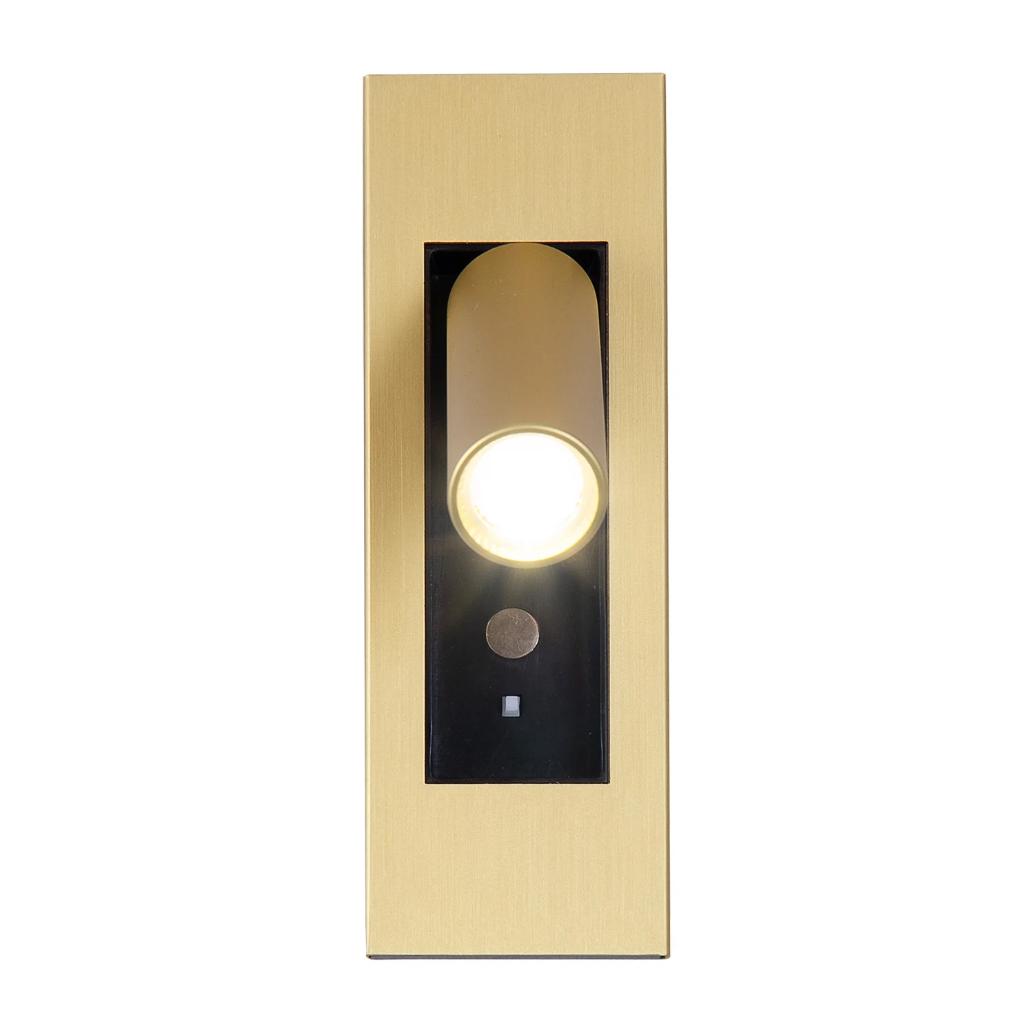 Изображение товара Настенный LED светильник FAVOURITE 4281-1W золотой для спальни