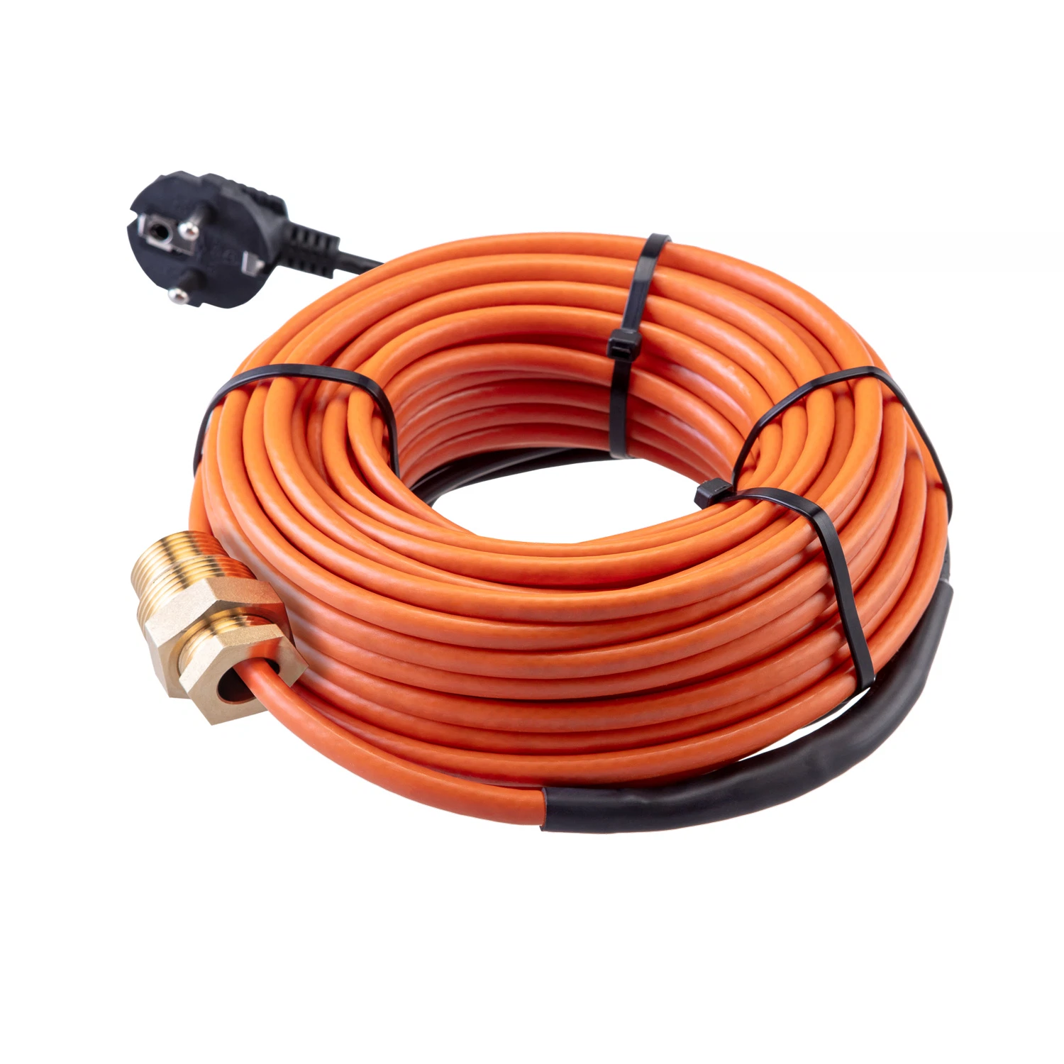 Изображение товара Греющий саморегулирующийся кабель PROconnect 10 ККНС 2ЛПп-ЭЛ 65/85, 6 м, 60 Вт