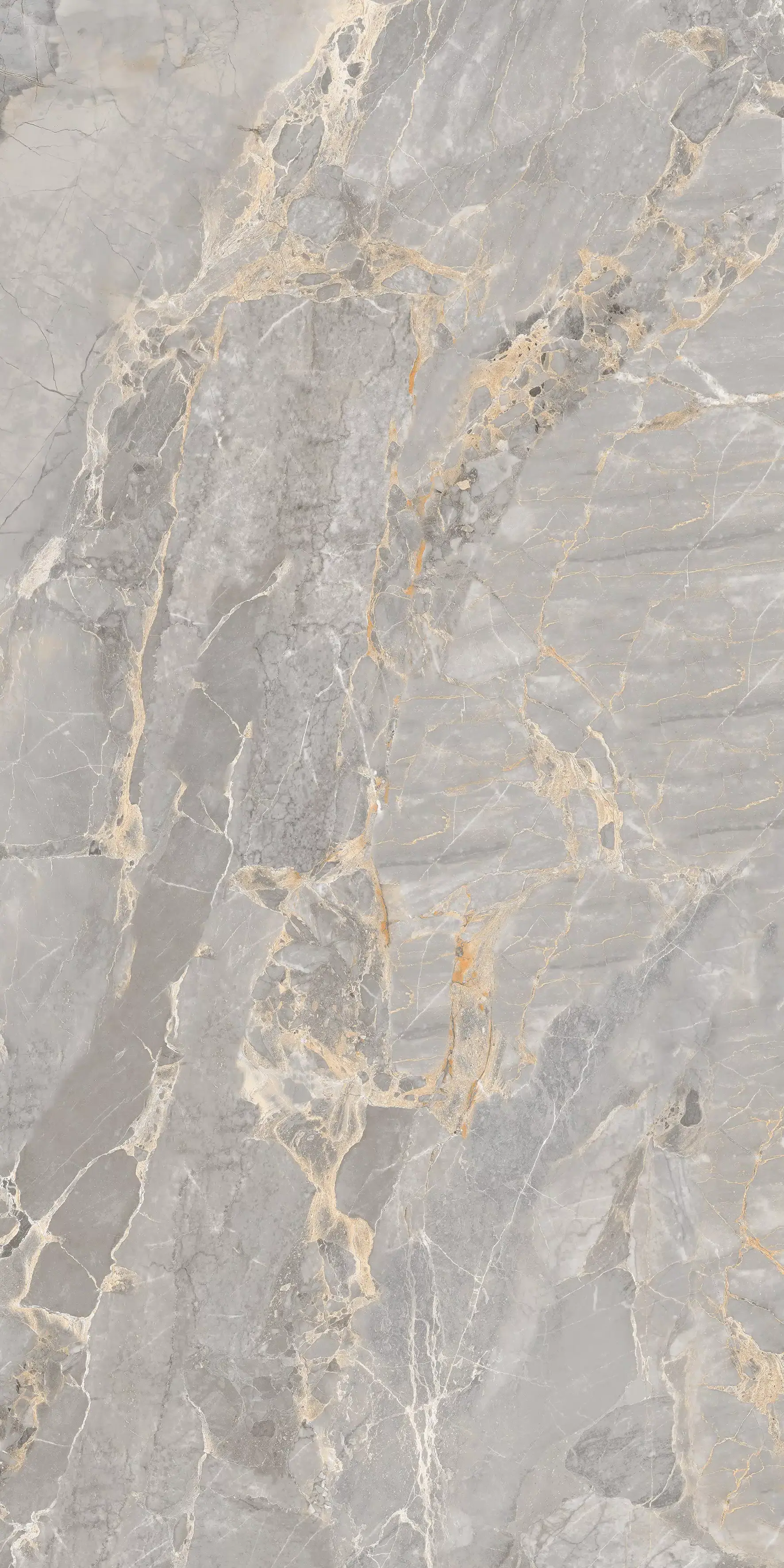 Изображение товара Керамогранит серии Omega_GT 60x120 см серый с карвингом и мраморным узором