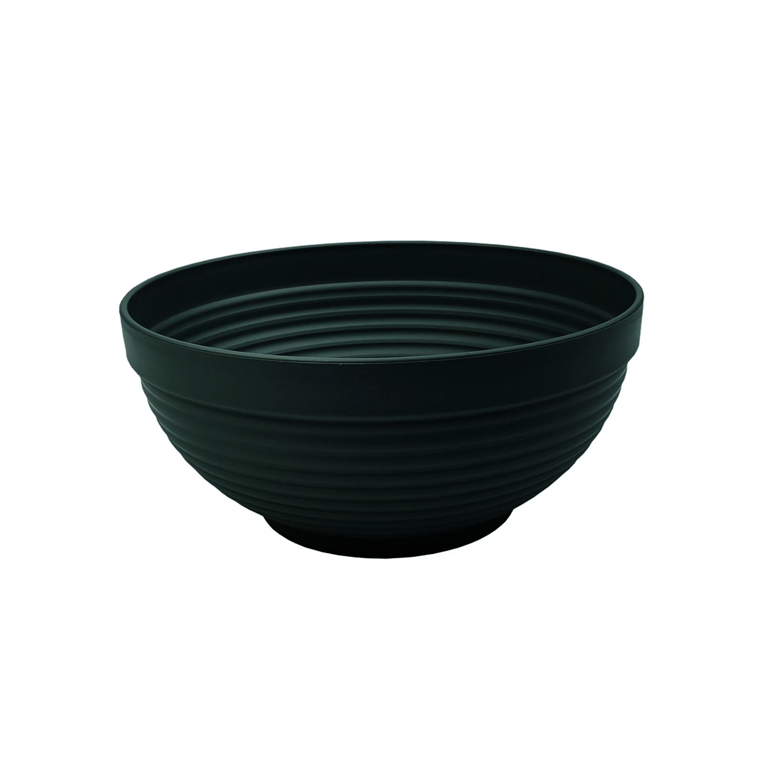 Изображение товара Пластиковая миска Парма D23 серого цвета для растений и декора