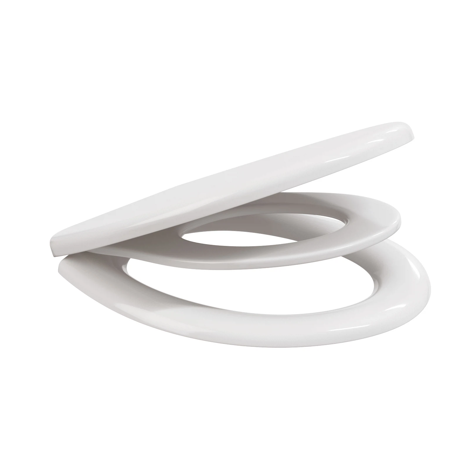 Изображение товара Сиденье BERGES полипропилен Family PP крепление быстросъем, пластик