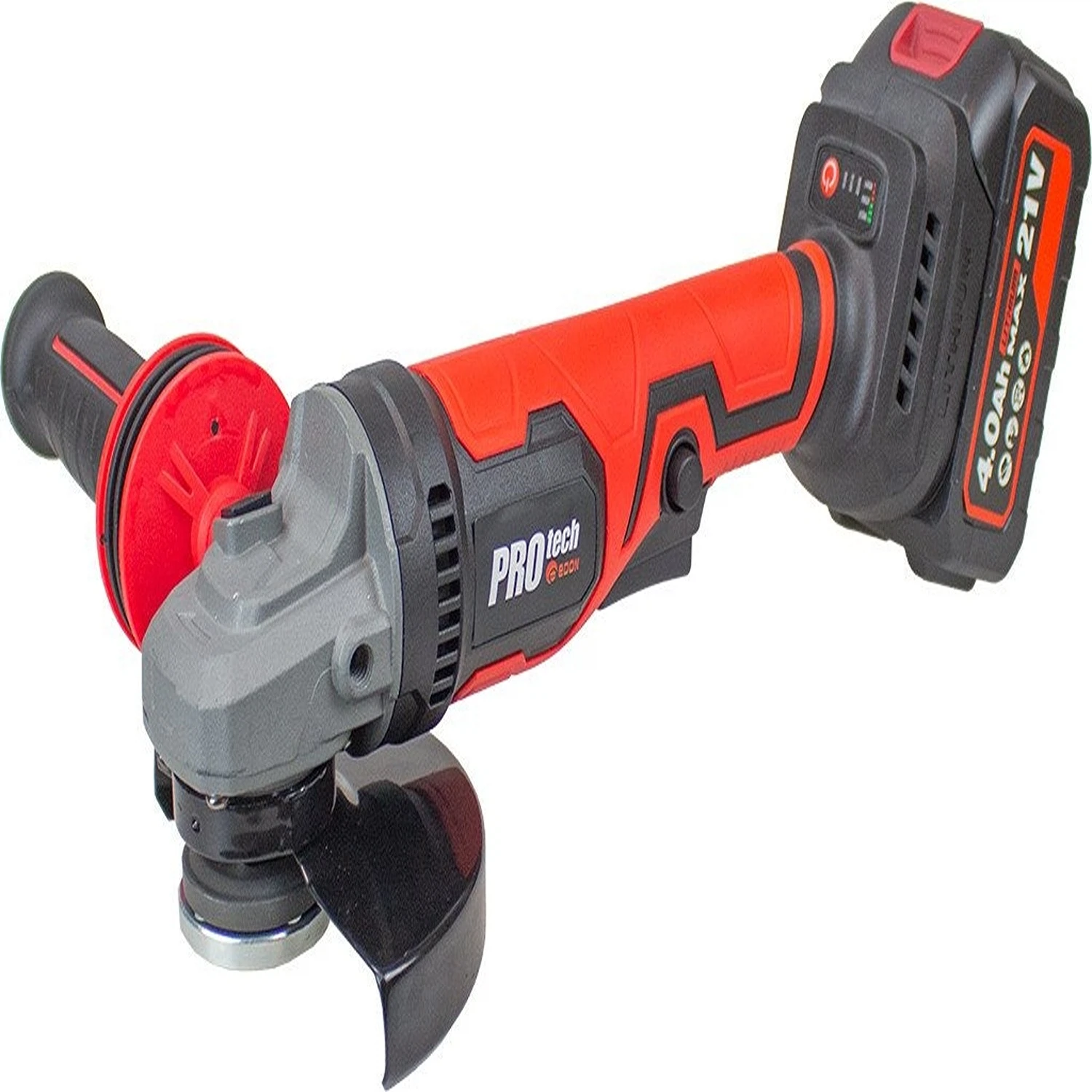 Изображение товара Аккумуляторная угловая шлифмашина Edon UAG-21/125BL 21 В бесщёточный двигатель