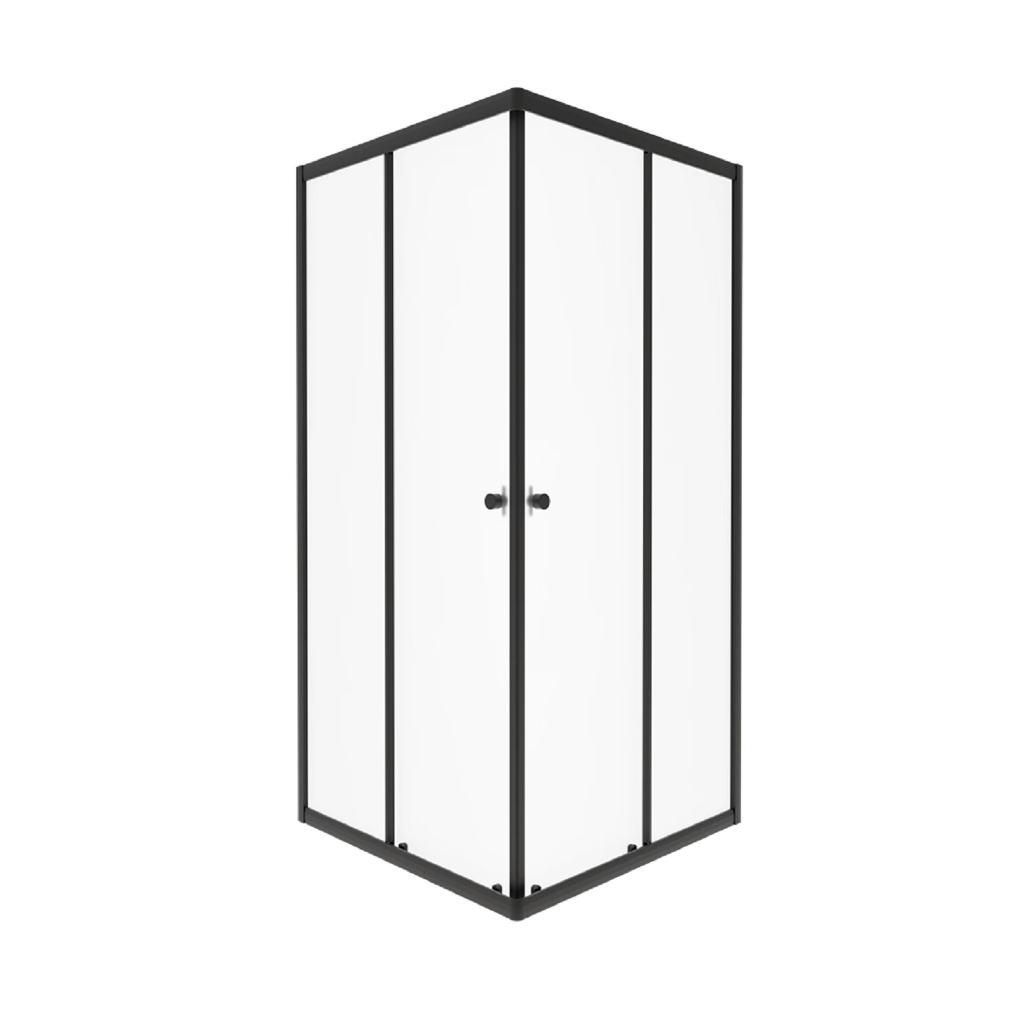 Изображение товара Душевое ограждение Triton Вента 90x90 см с раздвижными дверцами 4 мм стекло