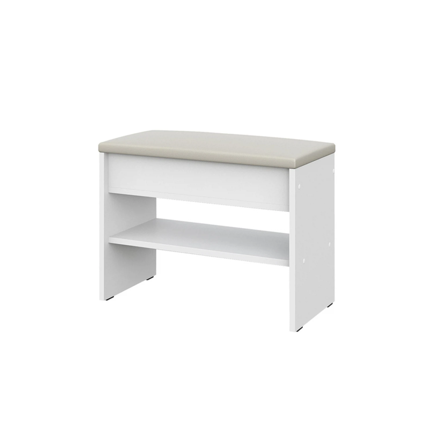 Изображение товара Обувница Арника Мебель ОБ 2 белая текстурная ЛДСП 29.5x60x47 см