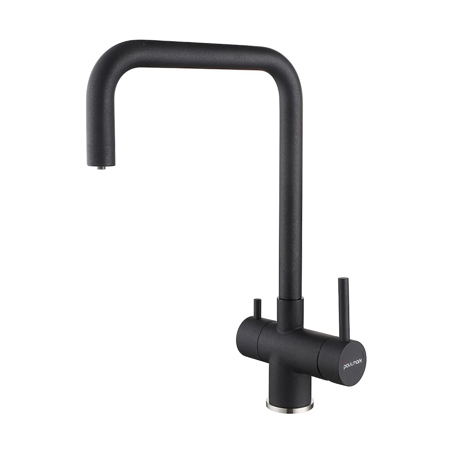 Изображение товара Смеситель для кухни Wetter, черный металлик, We213030-418, Paulmark