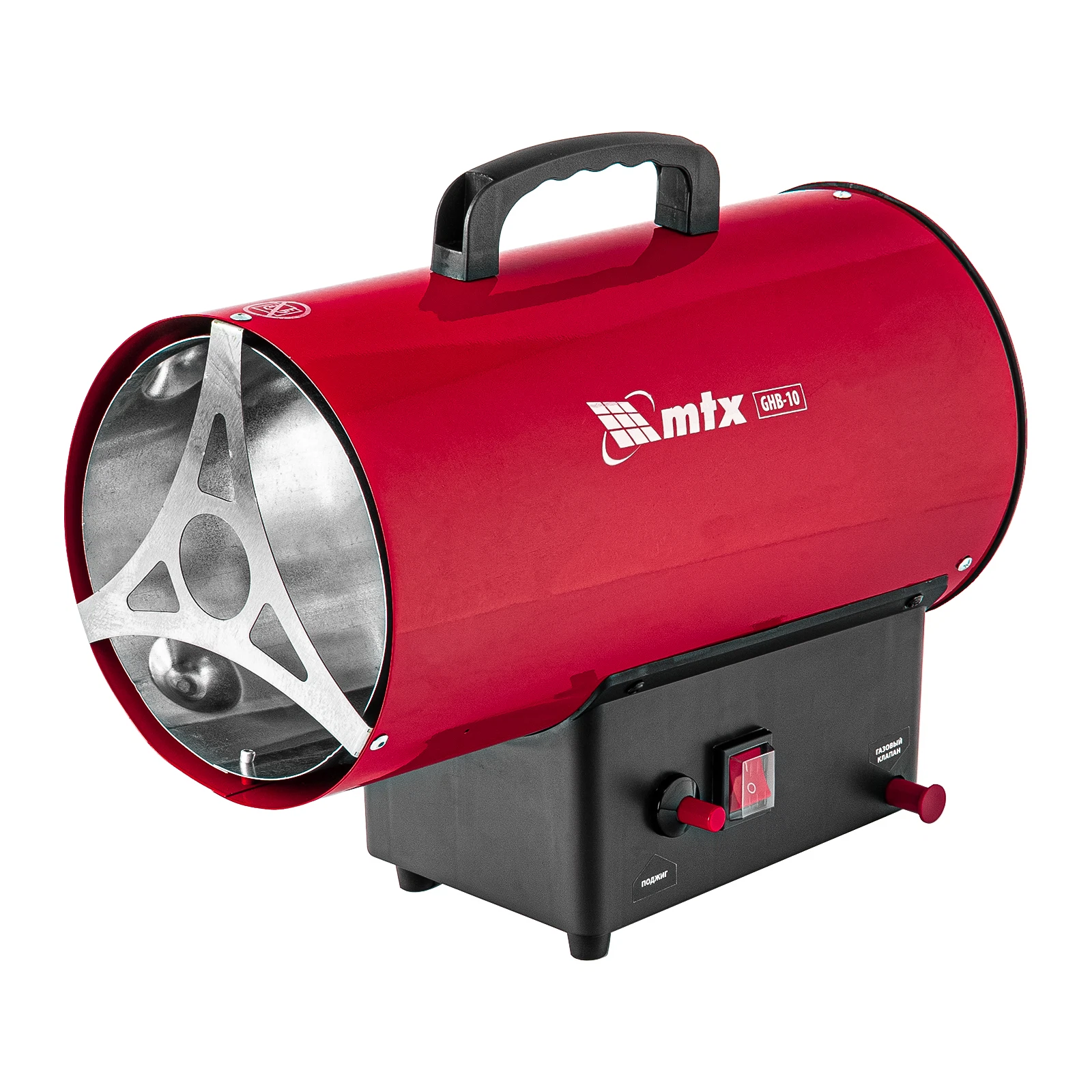 Изображение товара Газовая тепловая пушка GHB-10 10 кВт пропан-бутан для обогрева и быстрого прогрева помещений