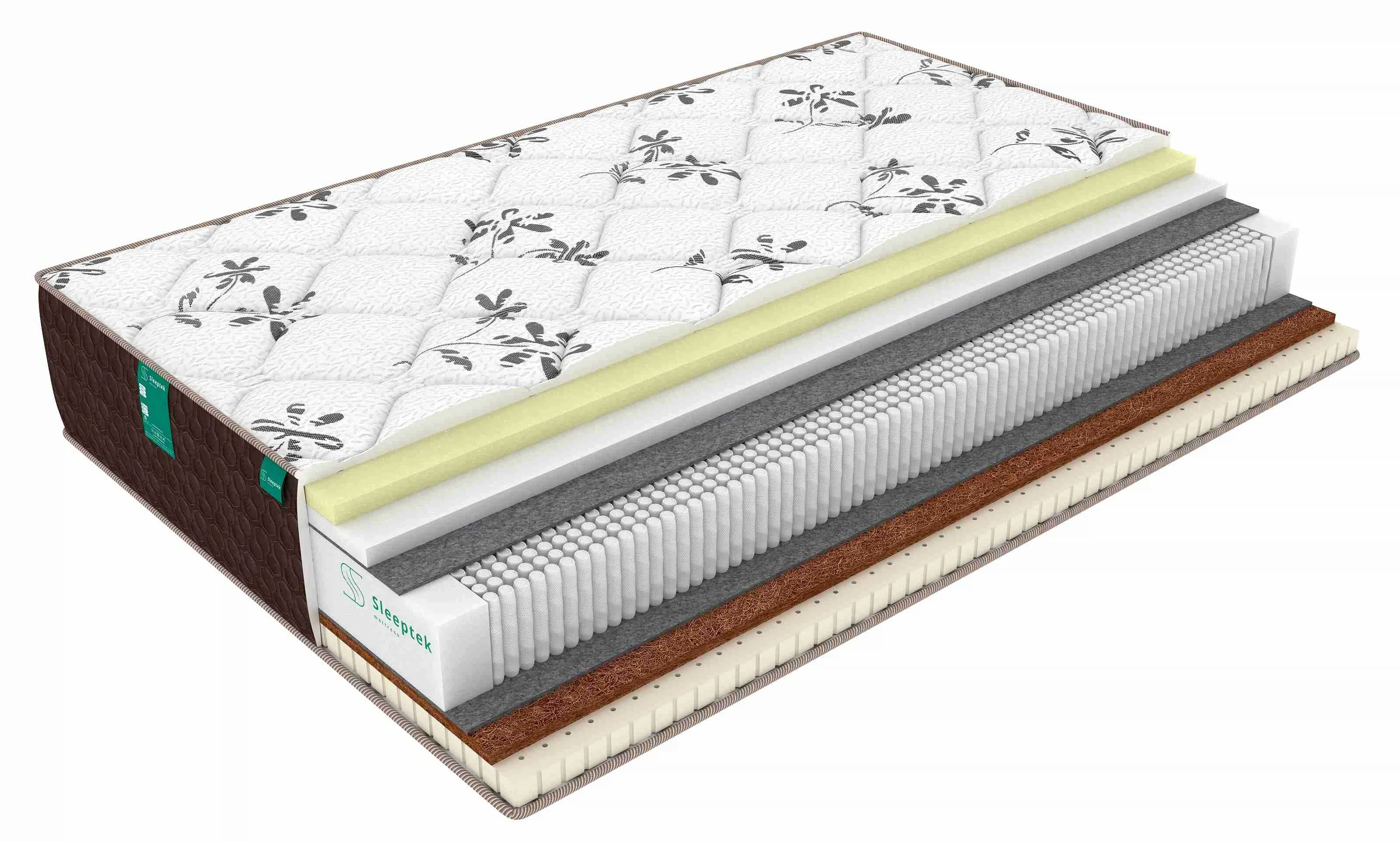 Изображение товара Матрас Sleeptek Lux MemoNorma LatexStrong 80х200 см