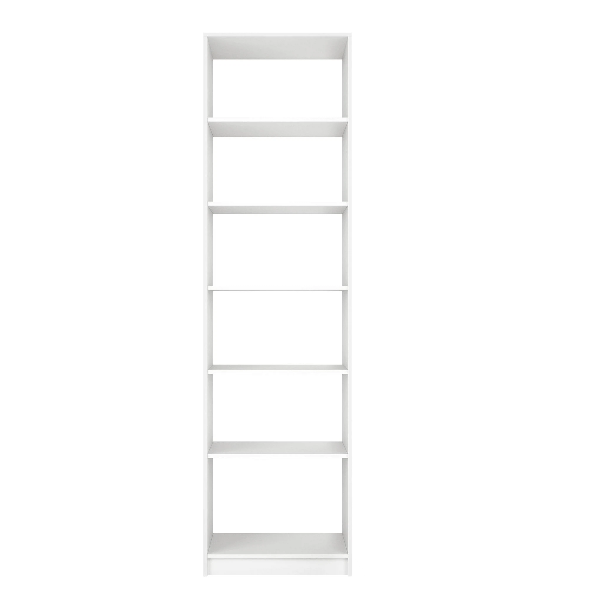 Изображение товара Модуль прямой с полками 61x51x220 Белый снег гардеробная система серии Локер