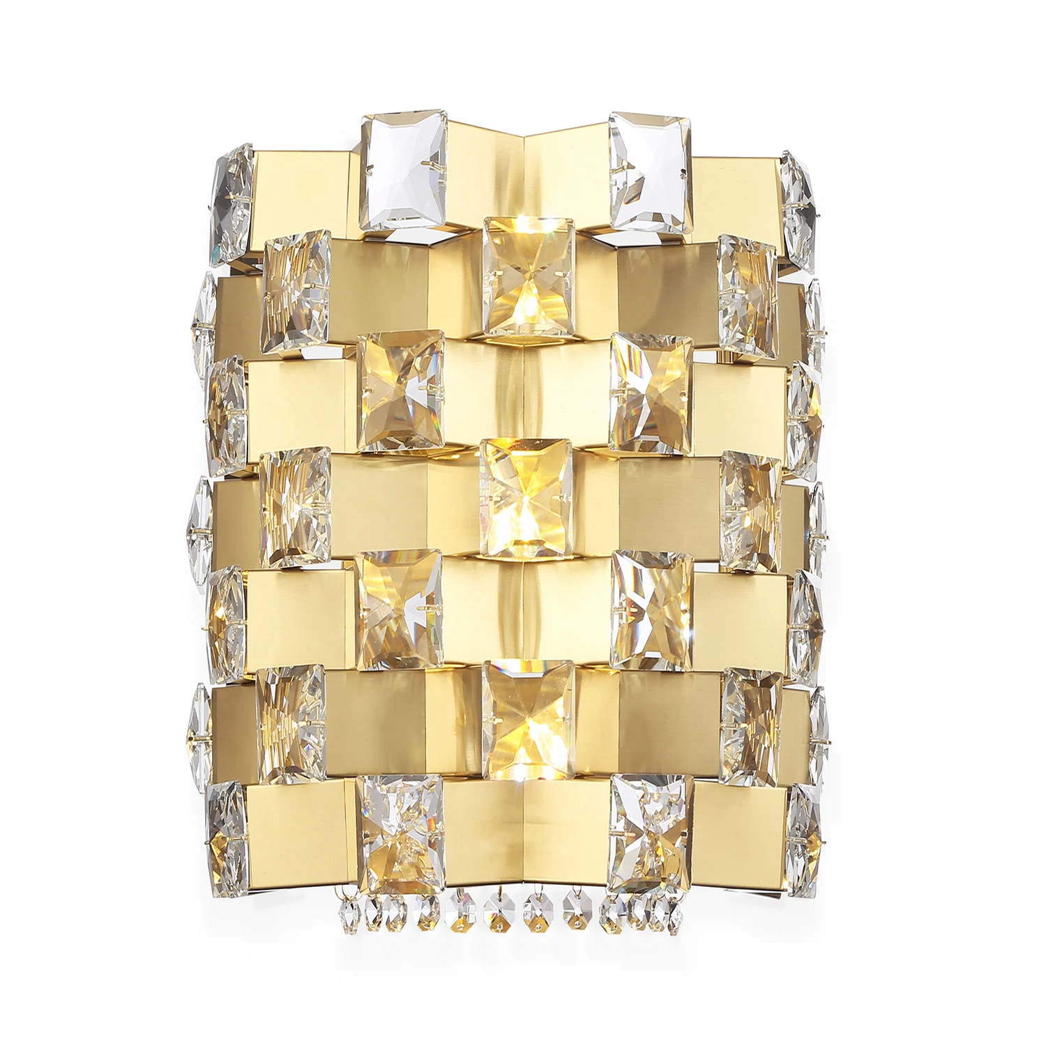 Изображение товара Настенный светильник Ambrella light LH41014 в стиле Ар-деко с прозрачным хрусталем