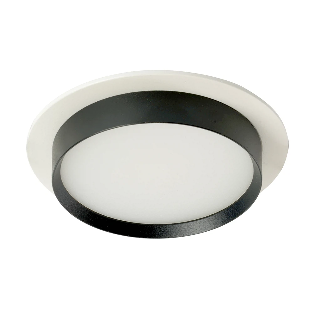 Изображение товара Светильник встраиваемый Feron DL507 потолочный GX53 белый + черный круг Изображение товара Светильник встраиваемый Feron DL507 потолочный GX53 белый + черный круг