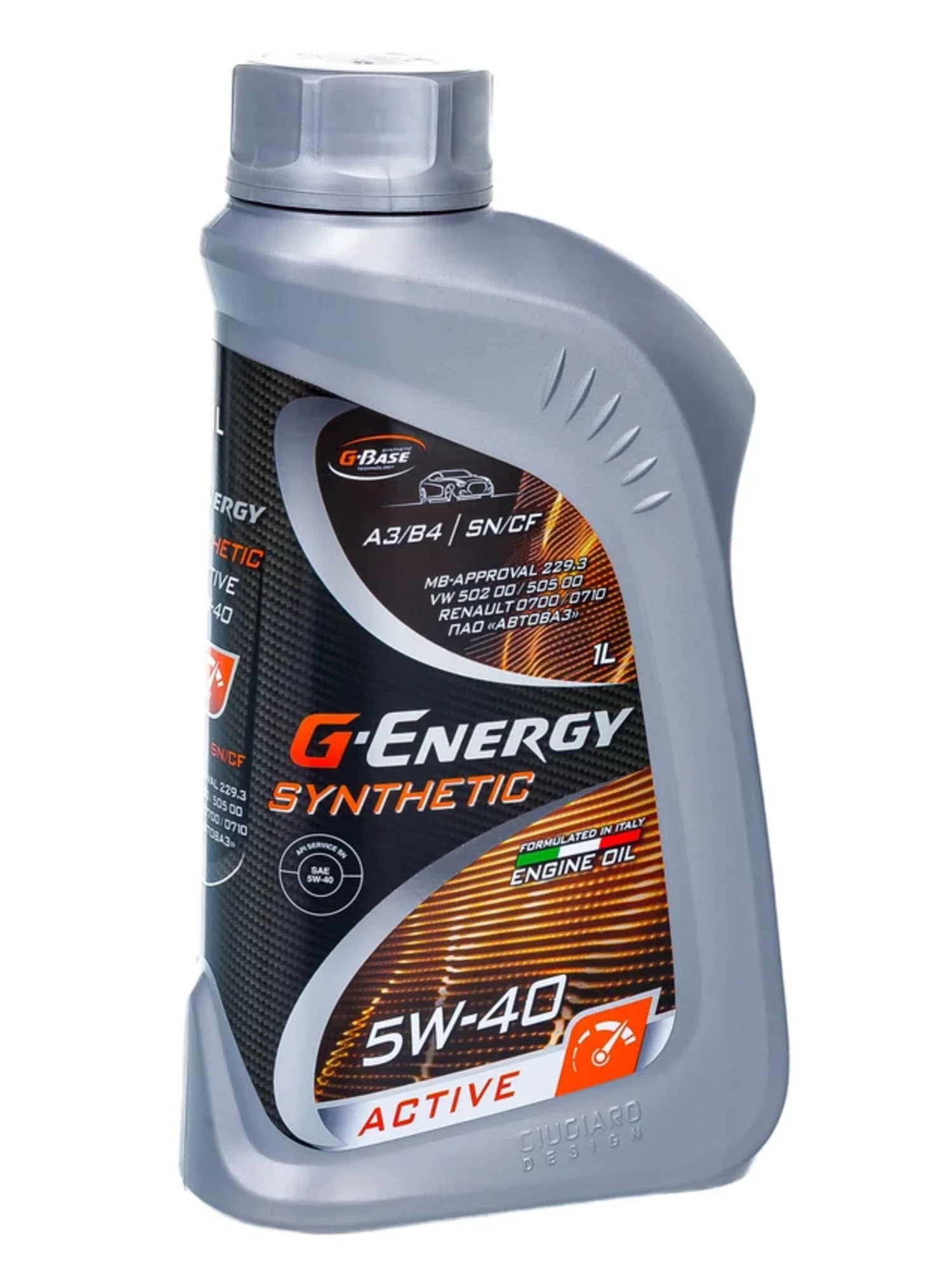 Изображение товара Масло моторное G-Energy Synthetic Active 5W-40 1 л для бензиновых и дизельных двигателей