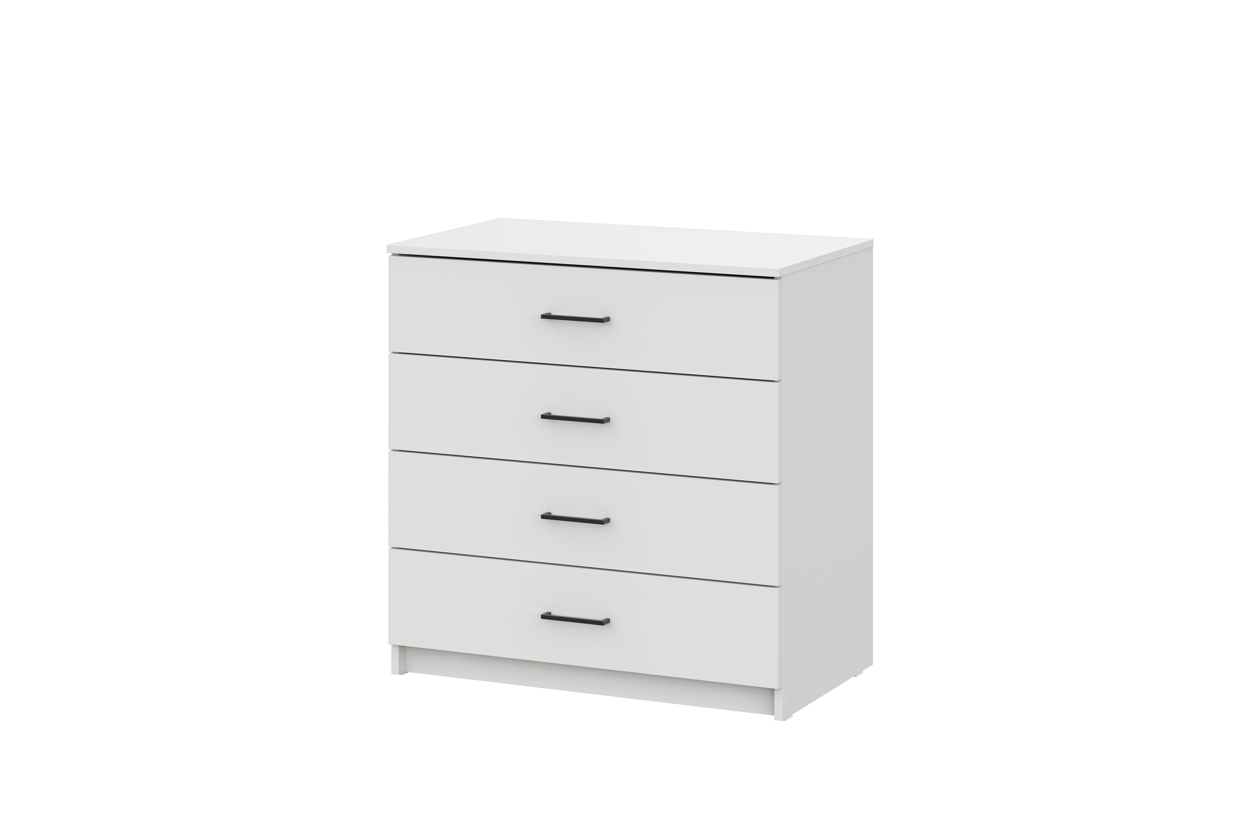 Изображение товара Комод Арника Мебель КМ 29 с четырьмя ящиками и белым дизайном