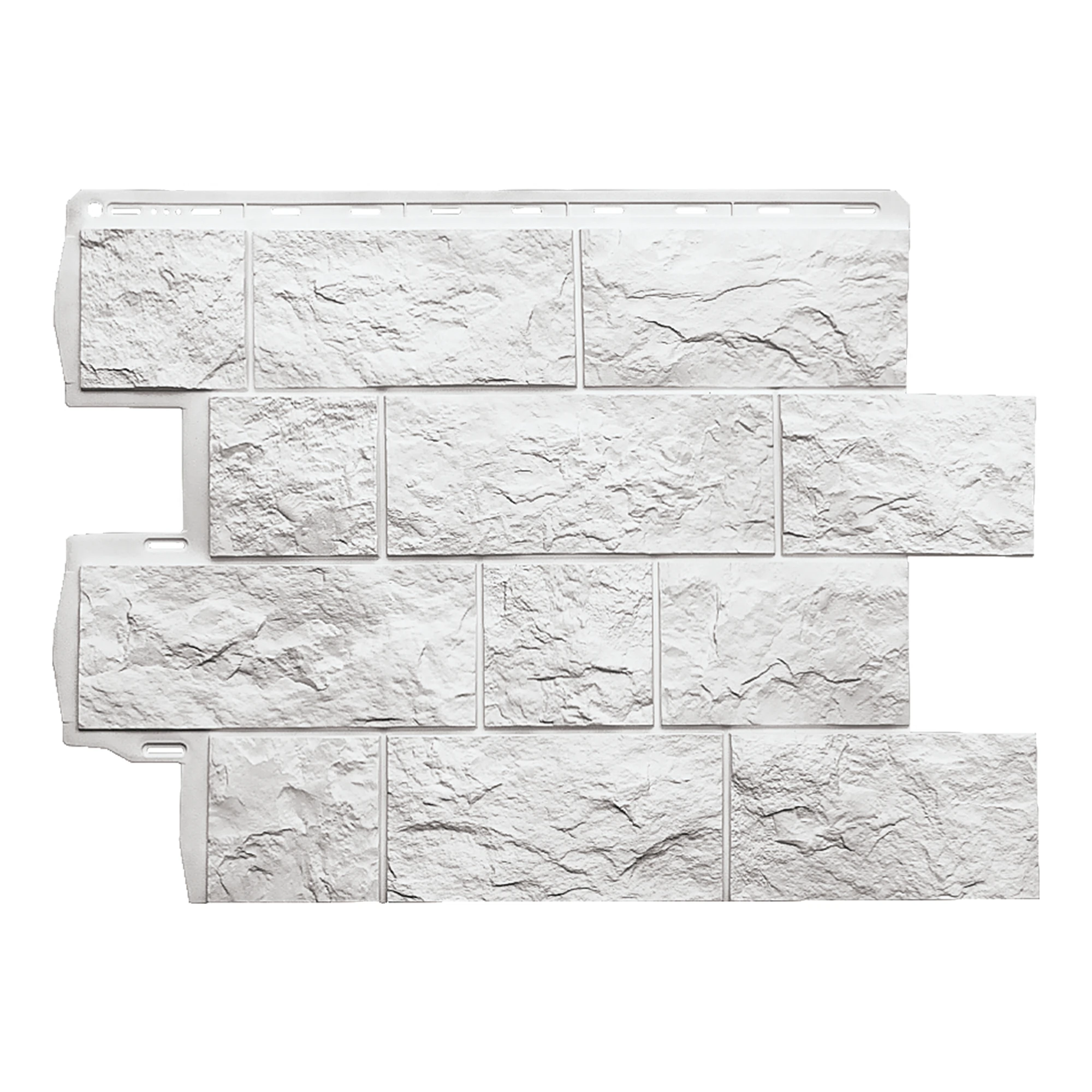 Изображение товара Фасадная панель Туф ЭКО 680х560мм (26) Белый, Альта Профиль