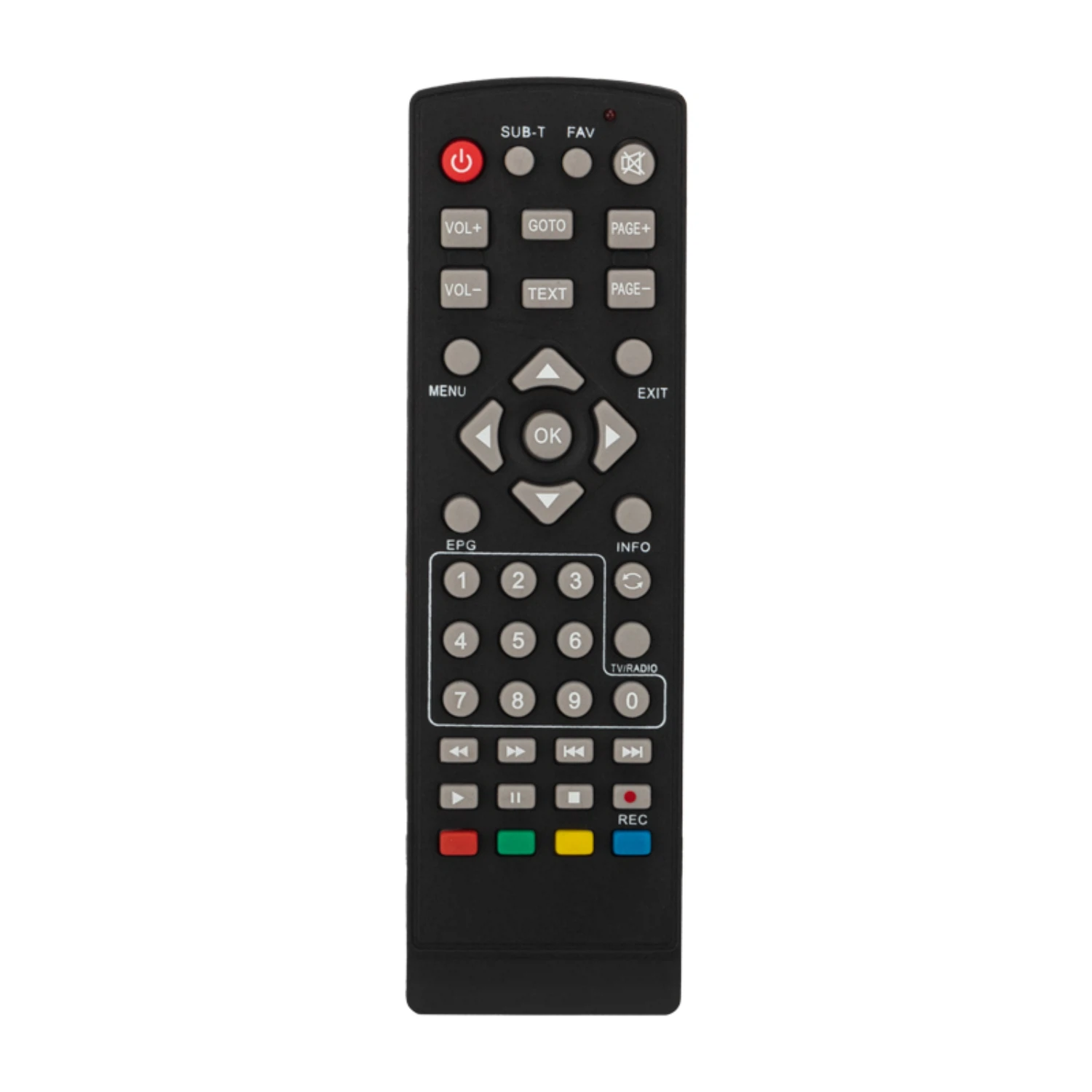 Изображение товара Пульт универсальный для приставки DVB-T2 REXANT