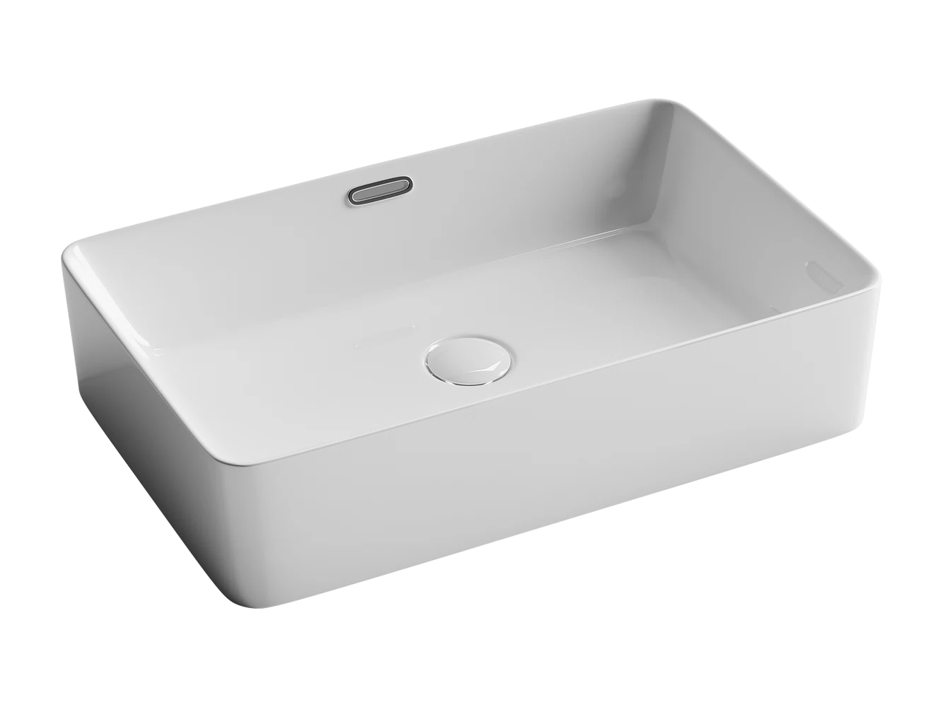 Изображение товара Умывальник накладной прямоугольный Ceramica Nova Element 600x380x140мм