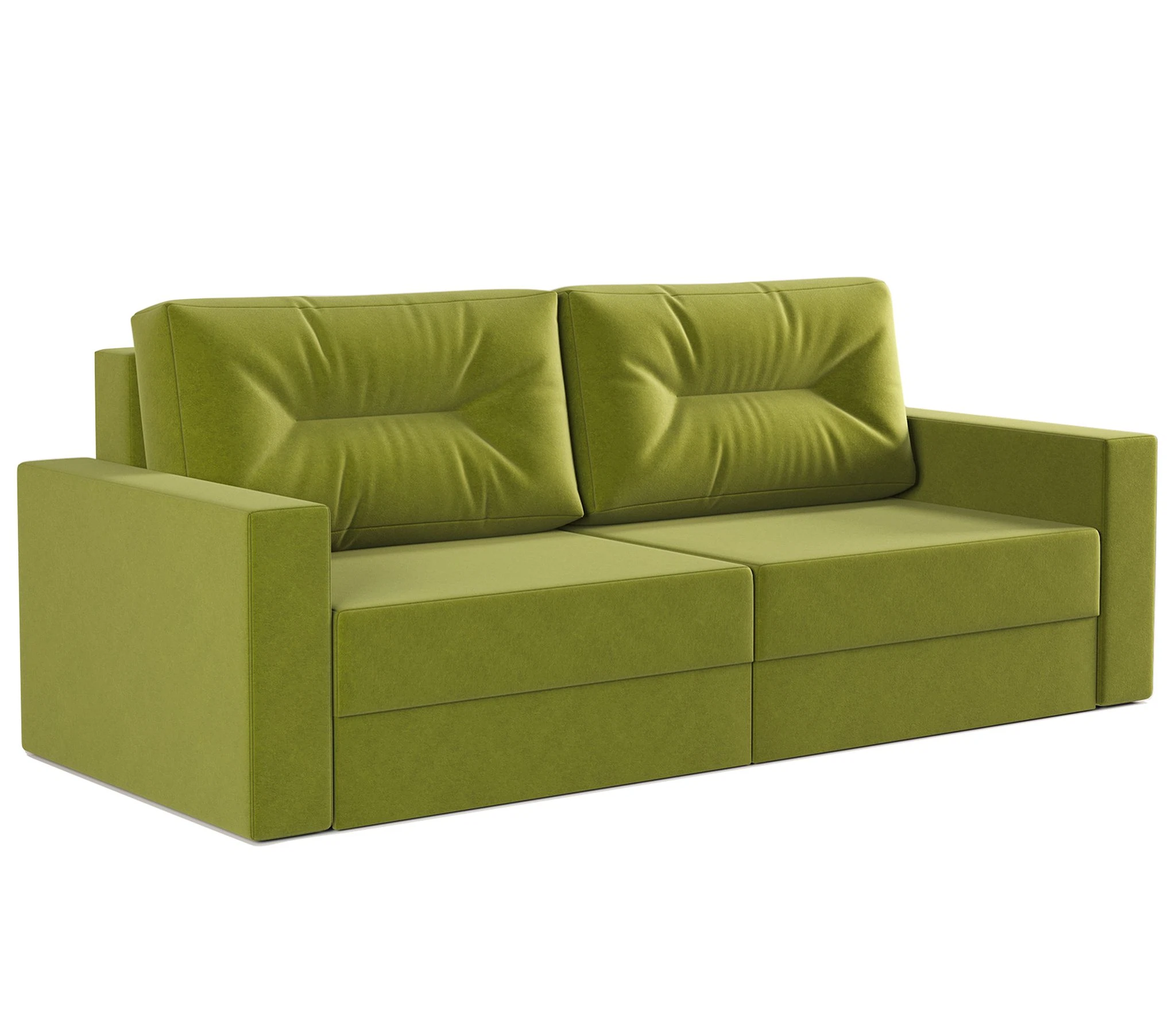 Изображение товара Диван-кровать Норд велюр Дрим эппл стильная и практичная мебель для дома