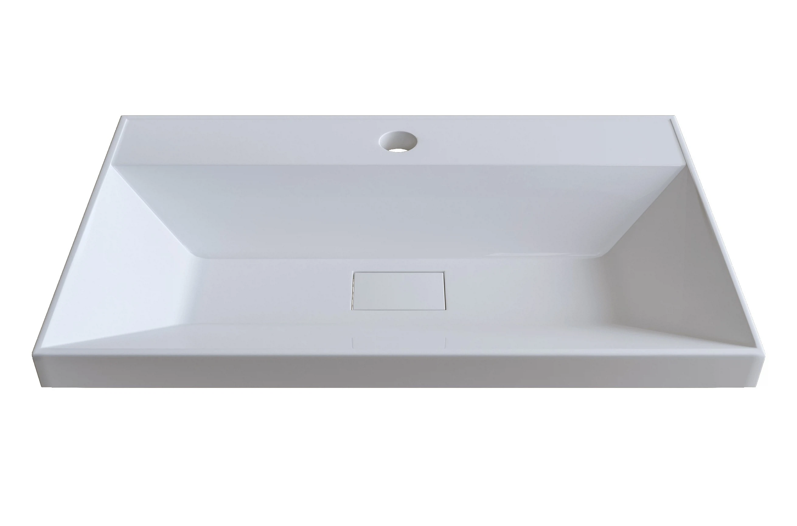 Изображение товара Раковина Classica Slim 60 Stella Polar, 600*360*120 мм, белая, 4627173210874