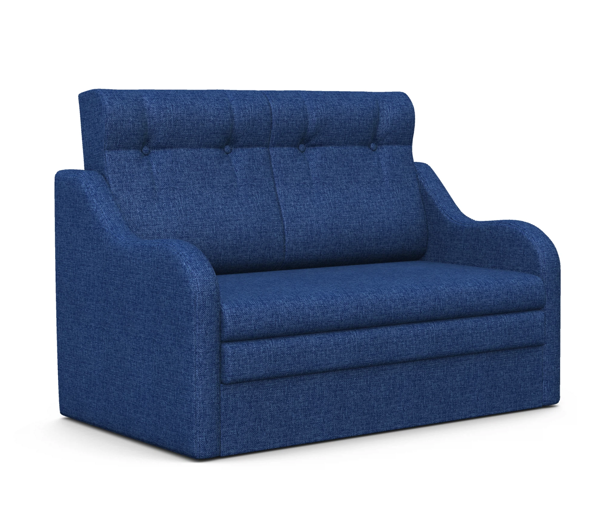 Изображение товара Диван-кровать Классика 2В рогожка синий