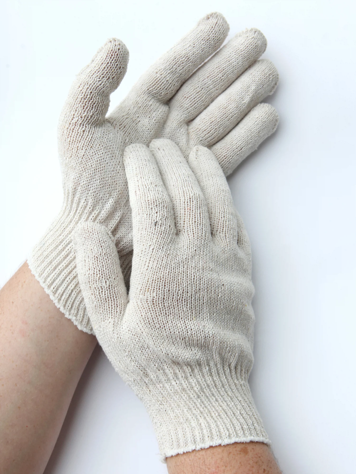 Изображение товара Перчатки рабочие х/б 10 класс 3 нити БЕЗ ПВХ