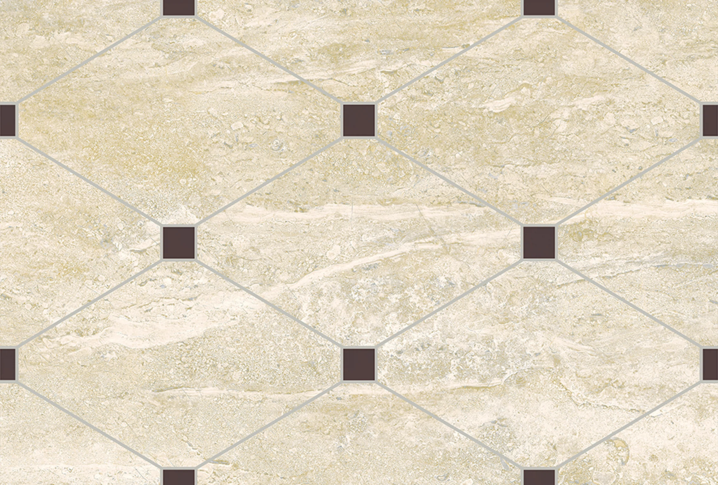 Изображение товара Керамическая настенная плитка Eurotile Rayana 27x40 бежевый для интерьера