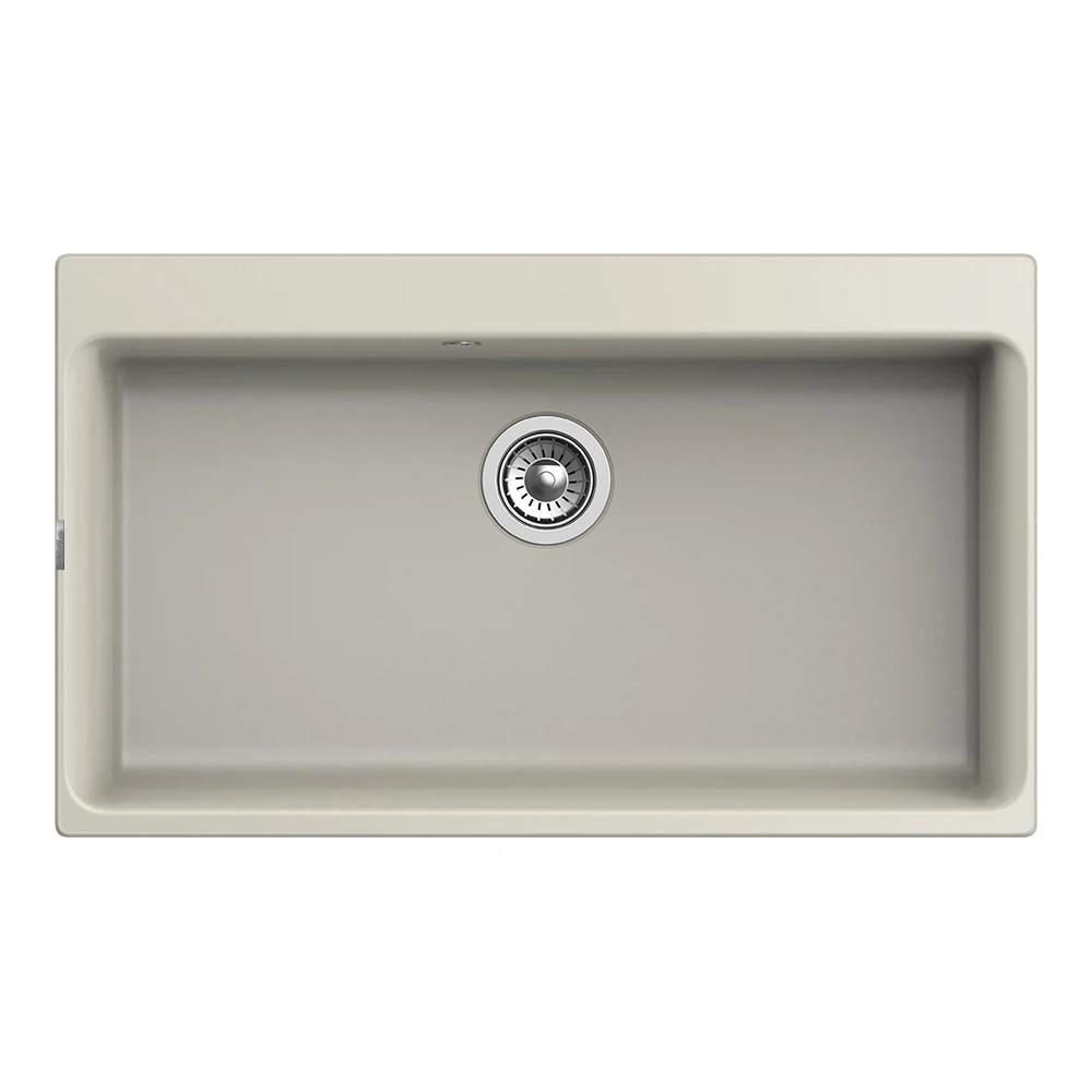 Изображение товара Rivelato AXEL Х-90 — кварцевая кухонная мойка, топаз, 870x520 мм