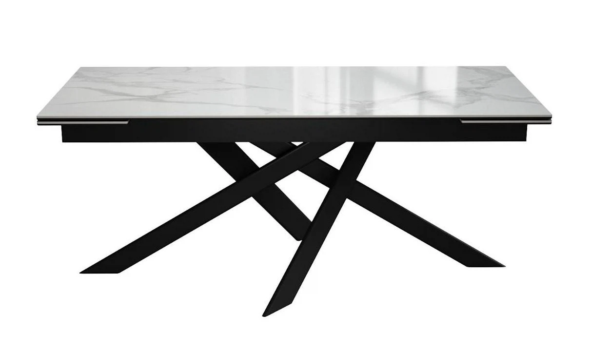 Изображение товара Стол DikLine EKX180 из керамики с раскладной системой и металлокаркасом