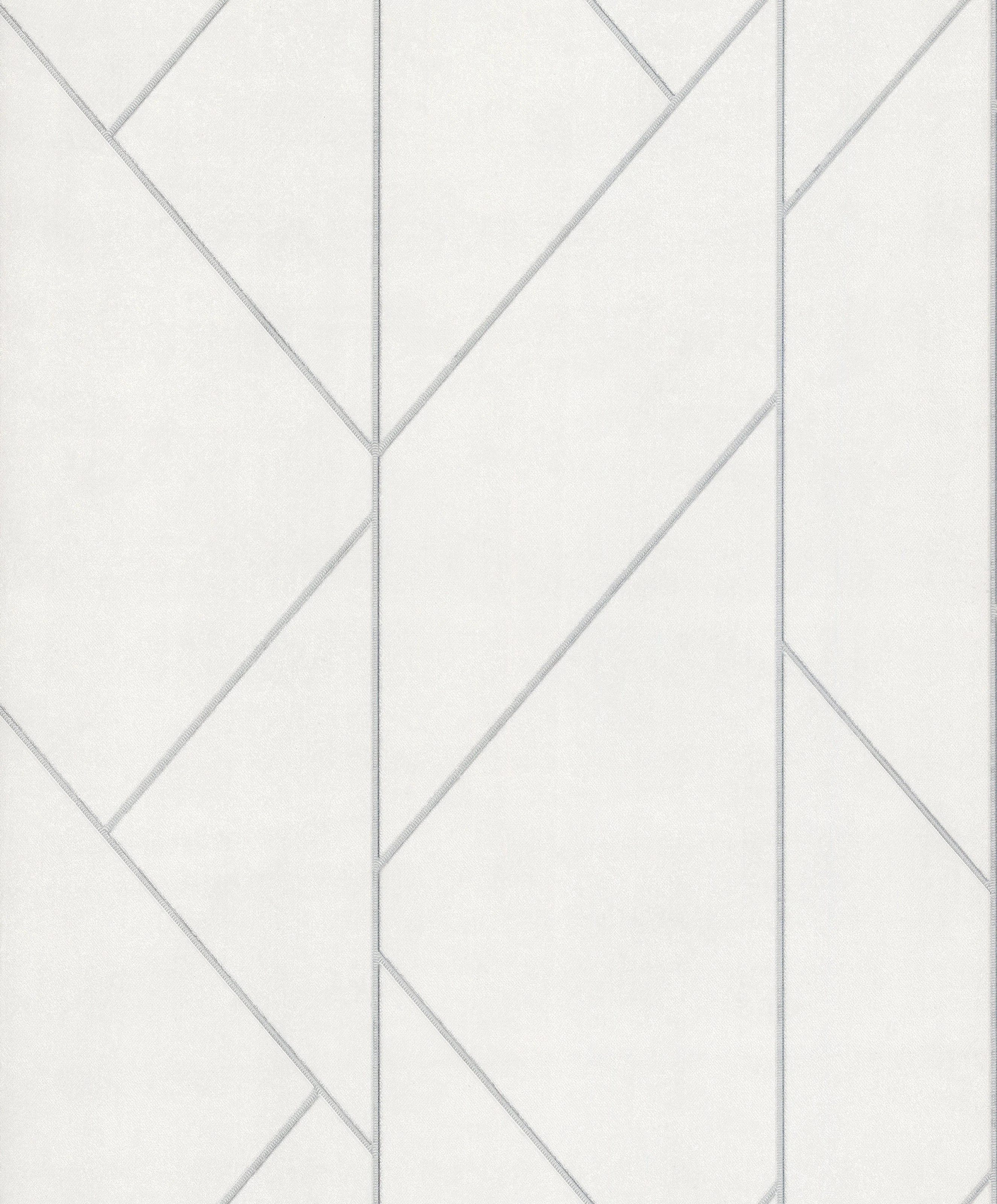 Изображение товара Обои виниловые на бумажной основе Аспект Челси белые, 10,05х0,53м., мотив, 10133-14