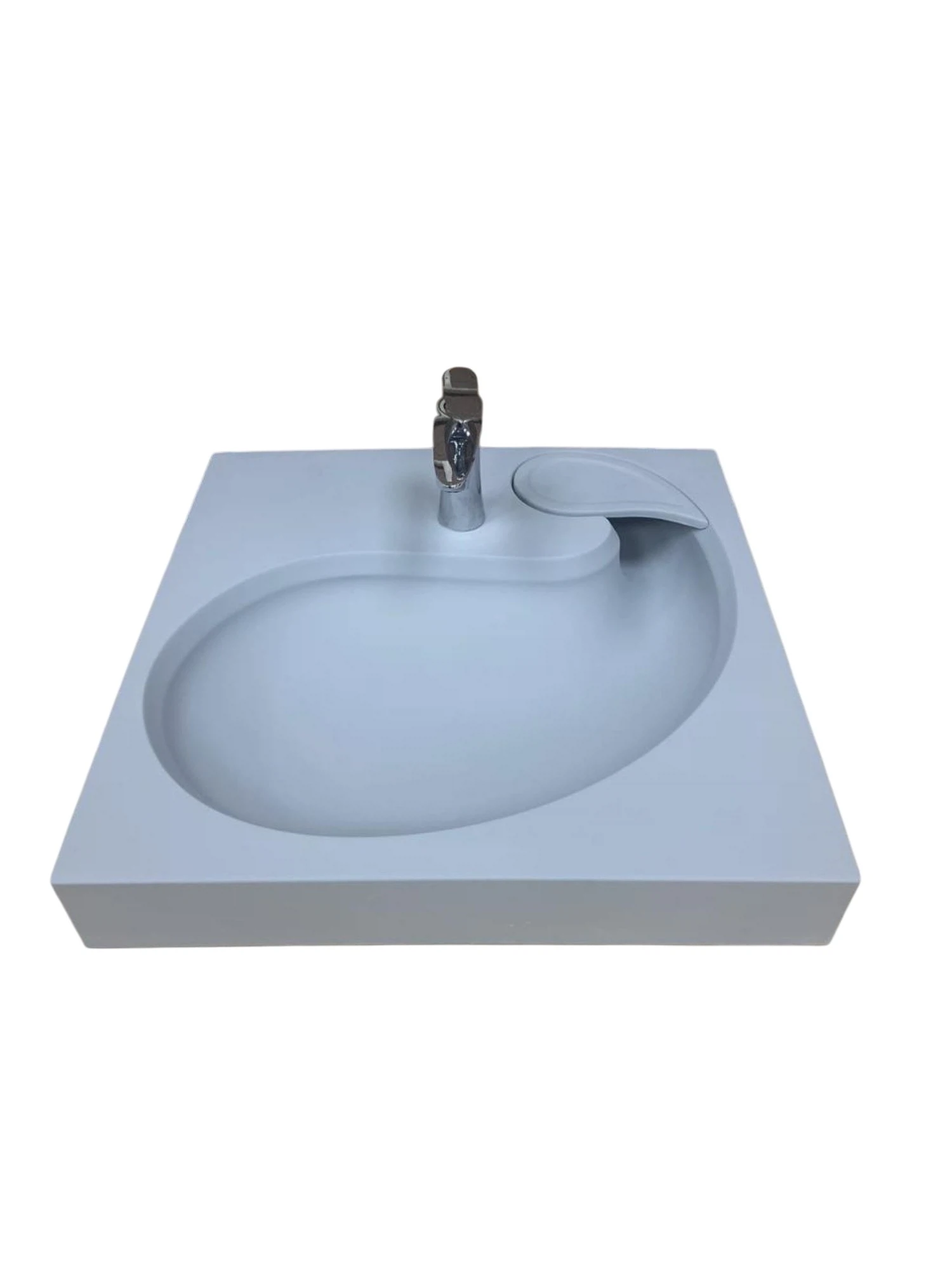 Изображение товара Раковина над стиральной машиной Шебби 60*60, серая матовая, Stella Polar, SP-00001522