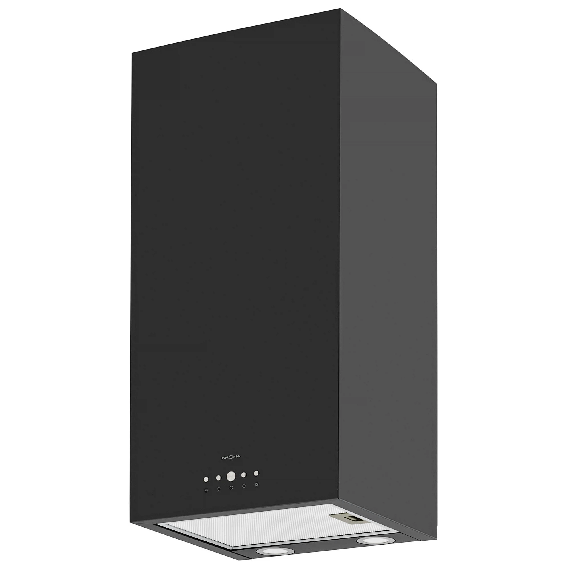 Изображение товара Вытяжка кухонная KRONA DITA R 400 BLACK PB пристенная черная 45-49 см
