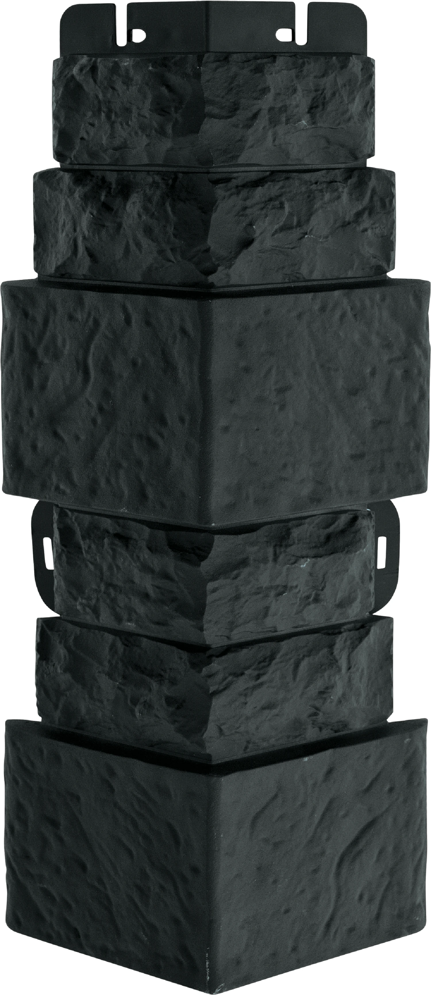 Изображение товара Угол наружный Кирпич Антик ЭКО 450х160мм Графит, Альта Профиль