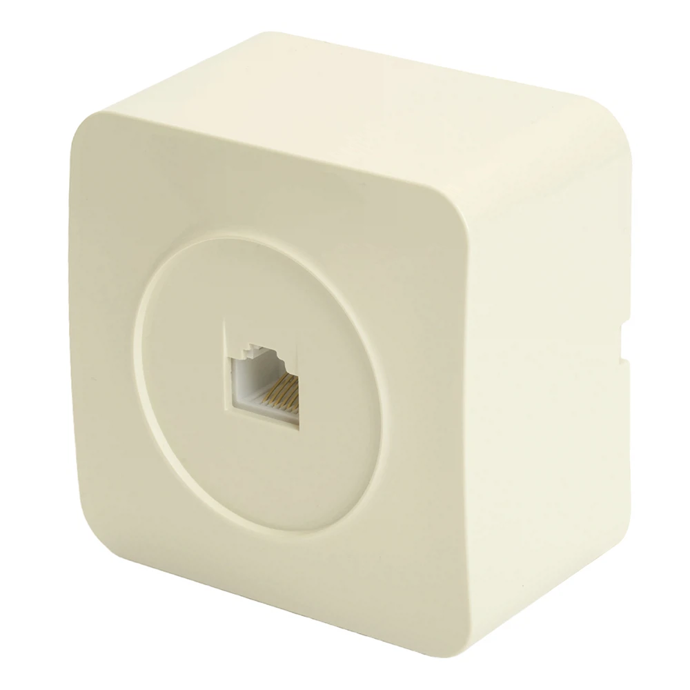 Изображение товара Розетка RJ-45 открытой установки, 1-местная, STEKKER, серия София, слоновая кость, MST00-20-04