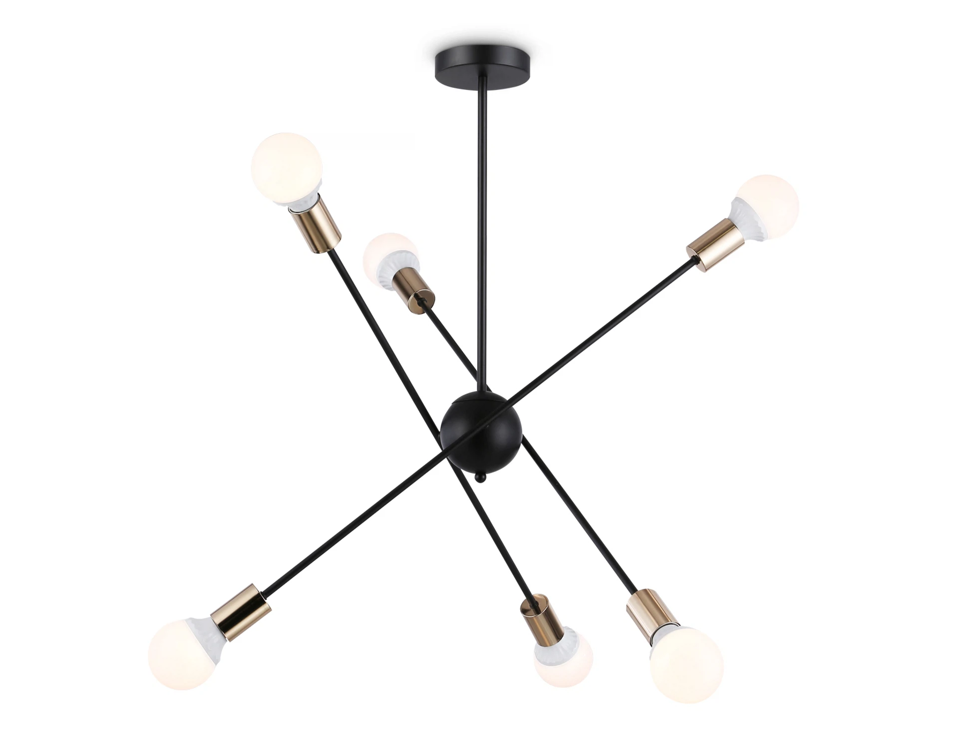 Изображение товара Люстра на штанге Ambrella light TR80435 60 Вт в стиле лофт