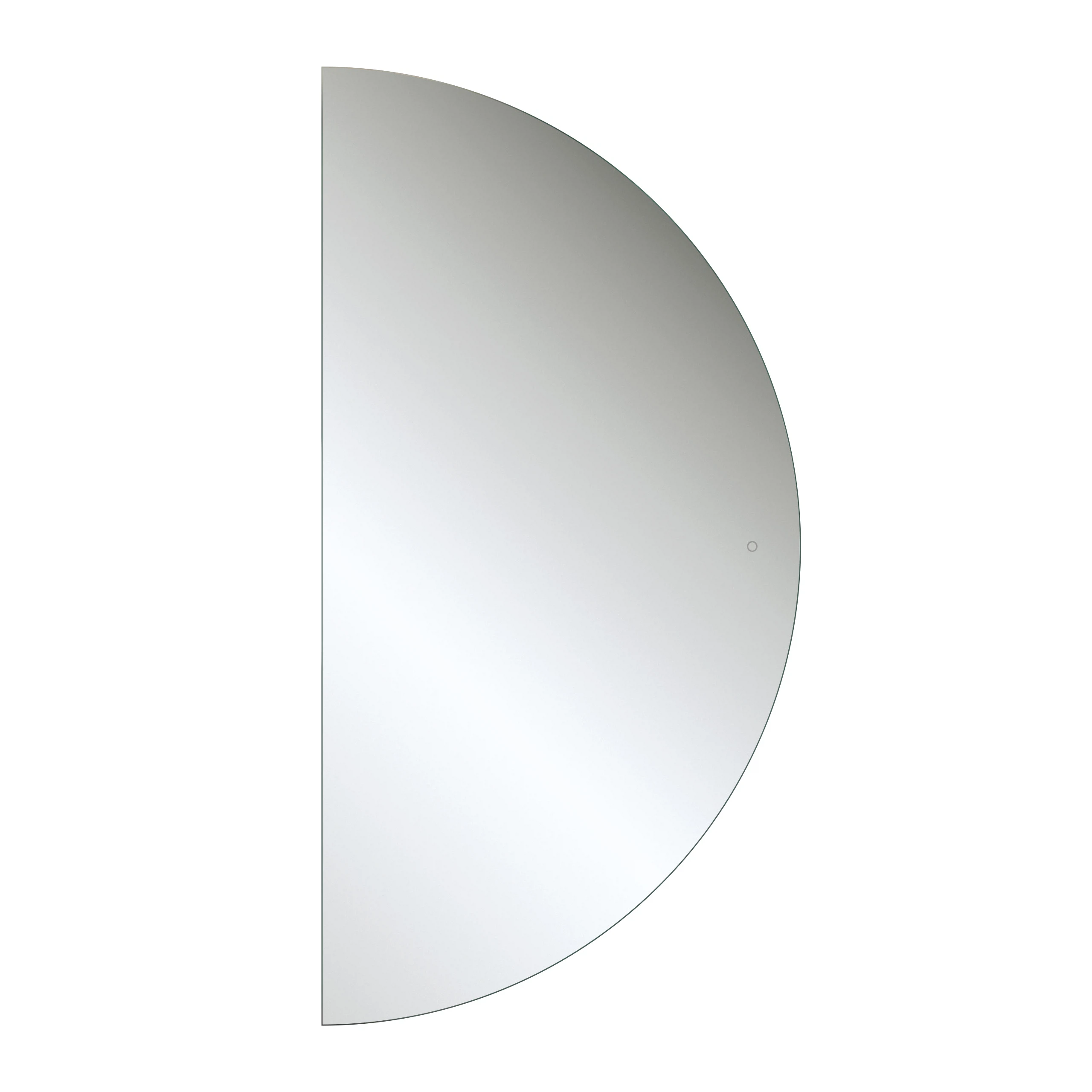 Изображение товара Зеркало PICO полукруглое с LED-подсветкой и сенсором