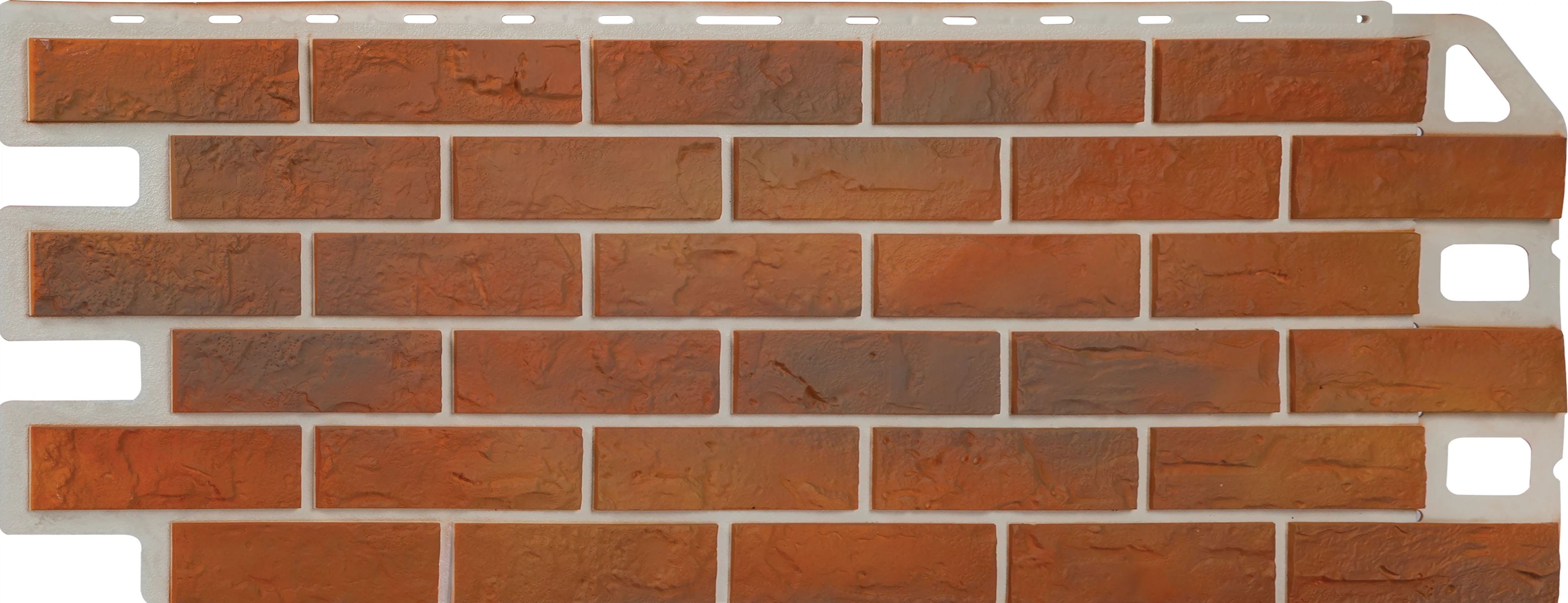 Изображение товара Панель Кирпич Рустикальный 03 Альта-Профиль 1,11х0,45м цокольный сайдинг