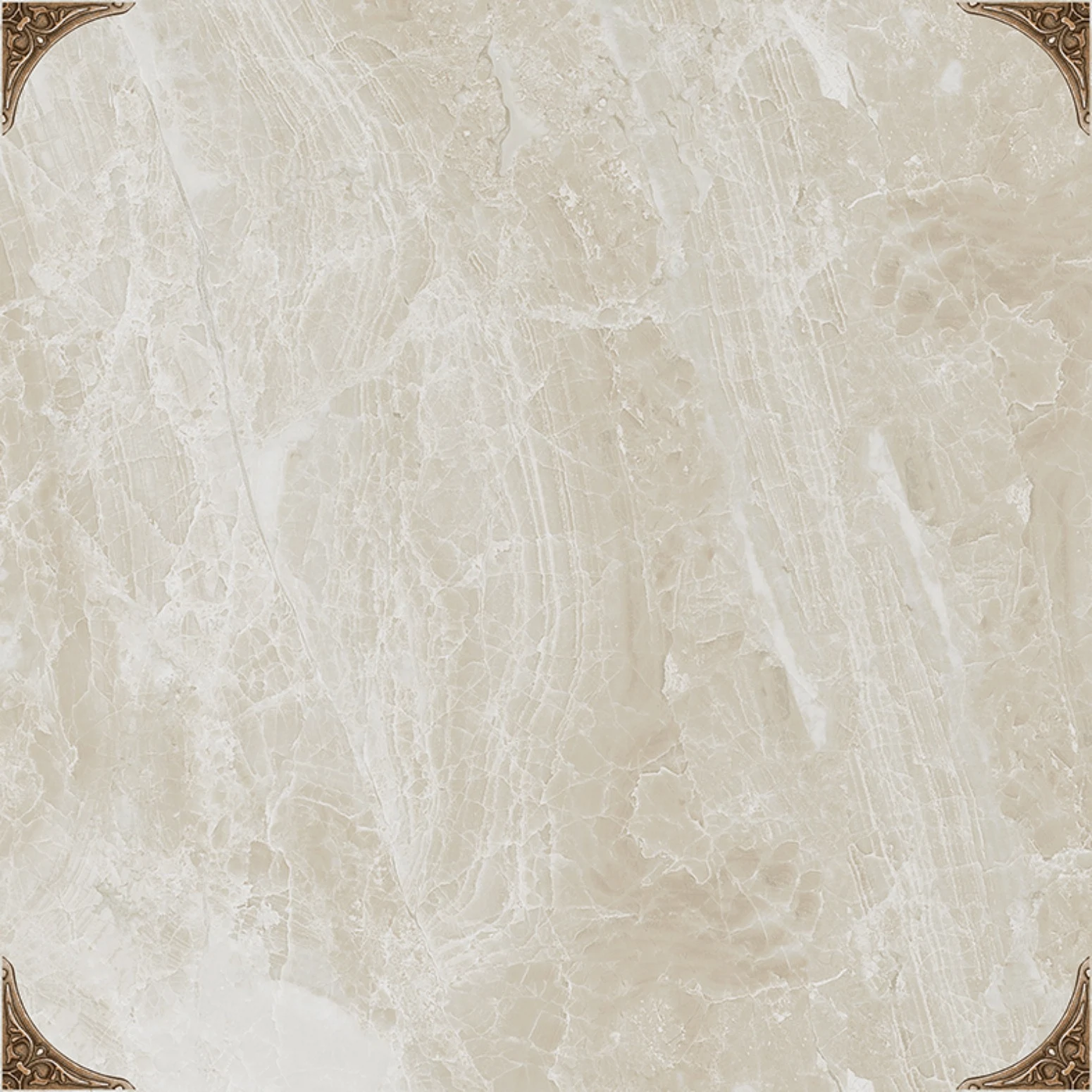 Изображение товара Керамическая напольная и настенная плитка Eurotile Saladita 40x40 бежевый