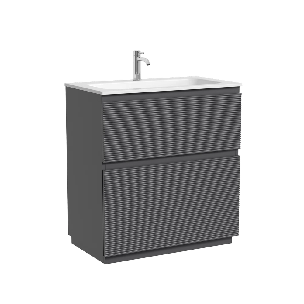 Изображение товара Напольная тумба SANCOS Folk Floor с ящиками Grey Soft