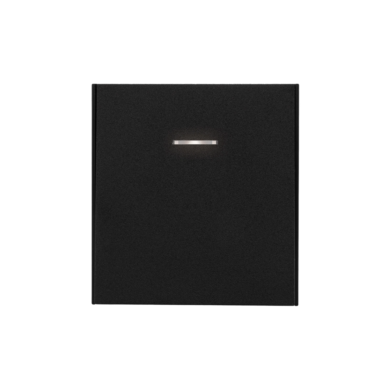 Изображение товара Выключатель STRONG KRANZ с подсветкой 1-клавишный, антрацит