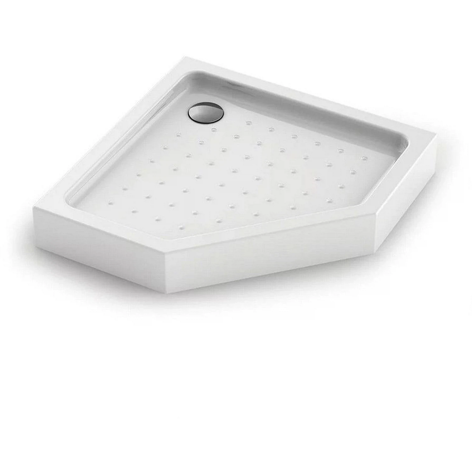 Изображение товара Душевой поддон Veconi Tezeo TZ53-80-C5 800х800 мм акриловый белый трапеция