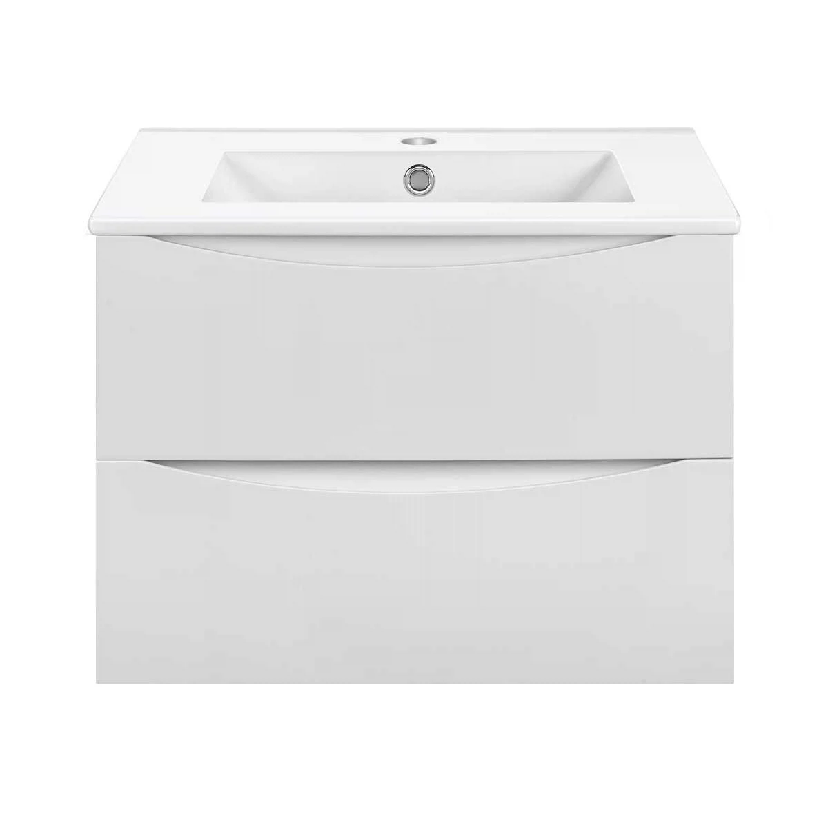 Изображение товара Подвесная тумба под раковину Mia Slim 700 с двумя ящиками Vincea Италия