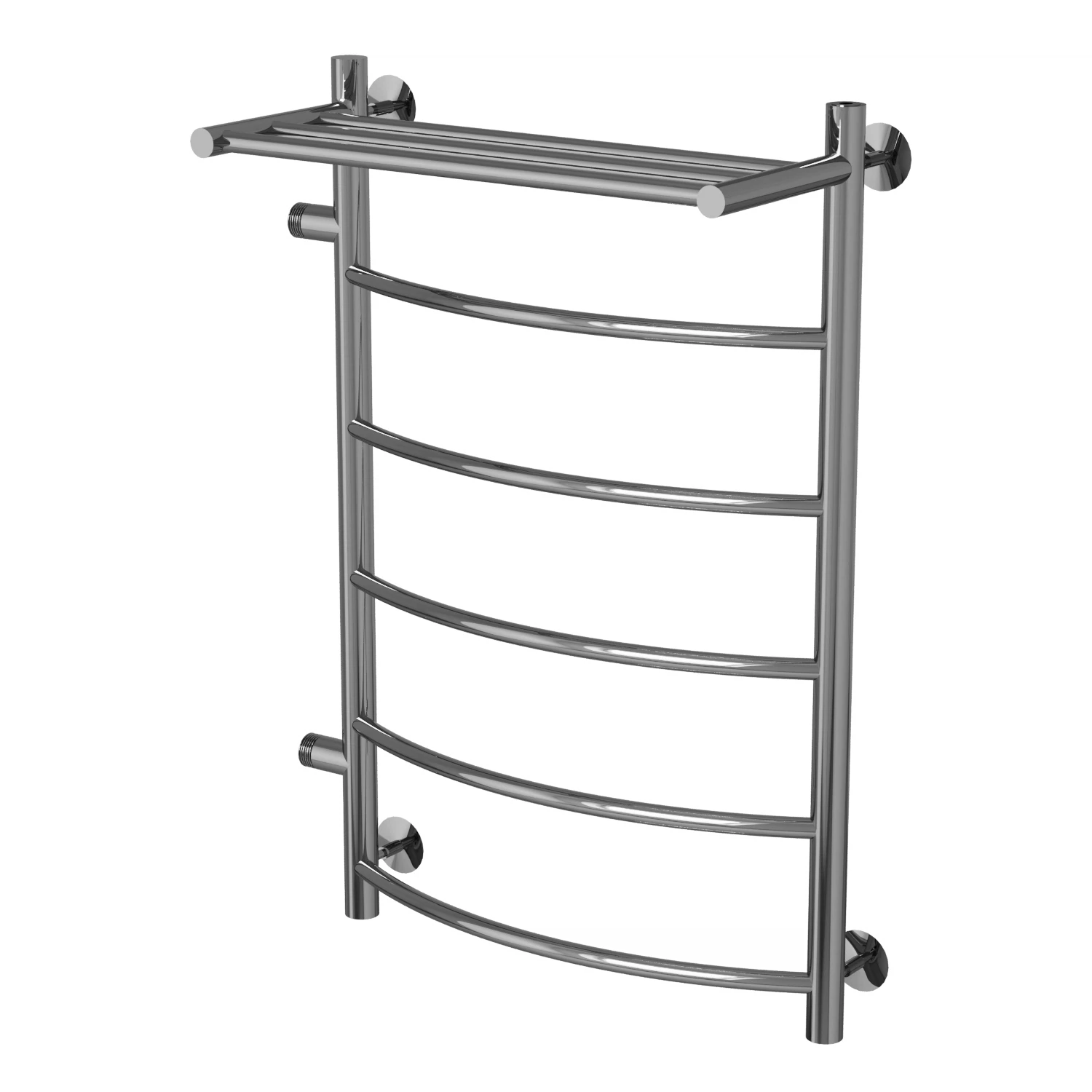 Изображение товара Водяной полотенцесушитель Mixline CAPELLA 80х50х50 из нержавеющей стали серебристый