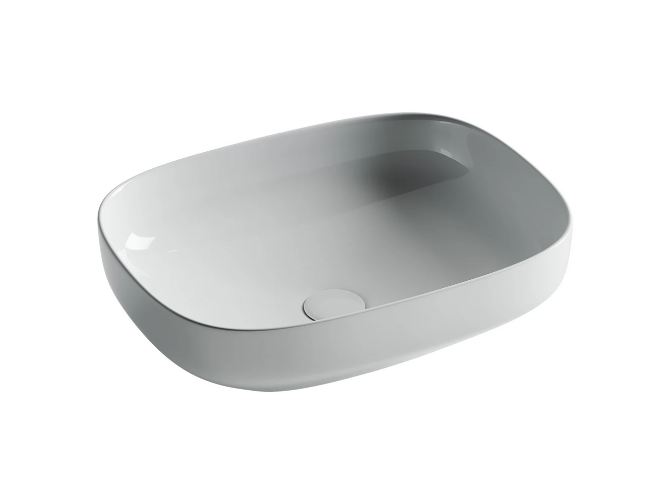 Изображение товара Раковина накладная Ceramica Nova Element 500x380x150 мм белая CN5031