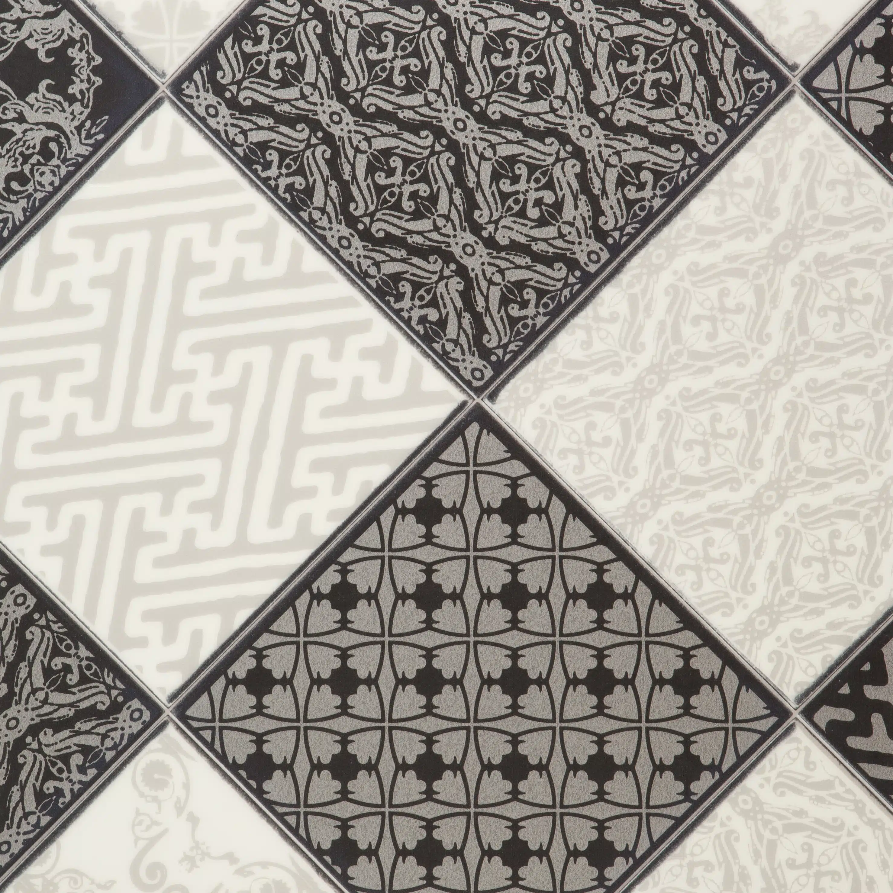 Изображение товара Линолеум полукоммерческий ЮТЕКС Стронг+ Чесс 4 черный 33 класс 4м магазинный пол