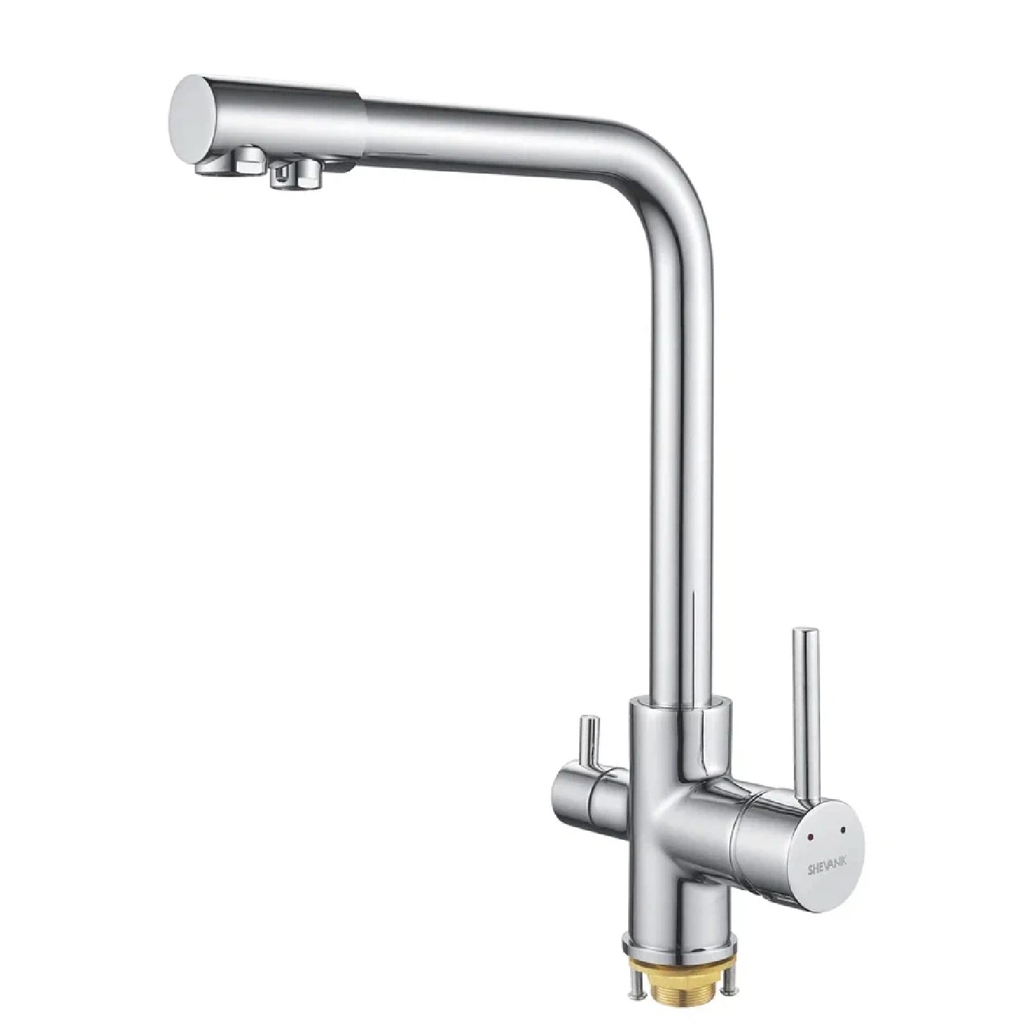 Изображение товара Смеситель для кухни с подключением фильтра Shevanik S328, хром