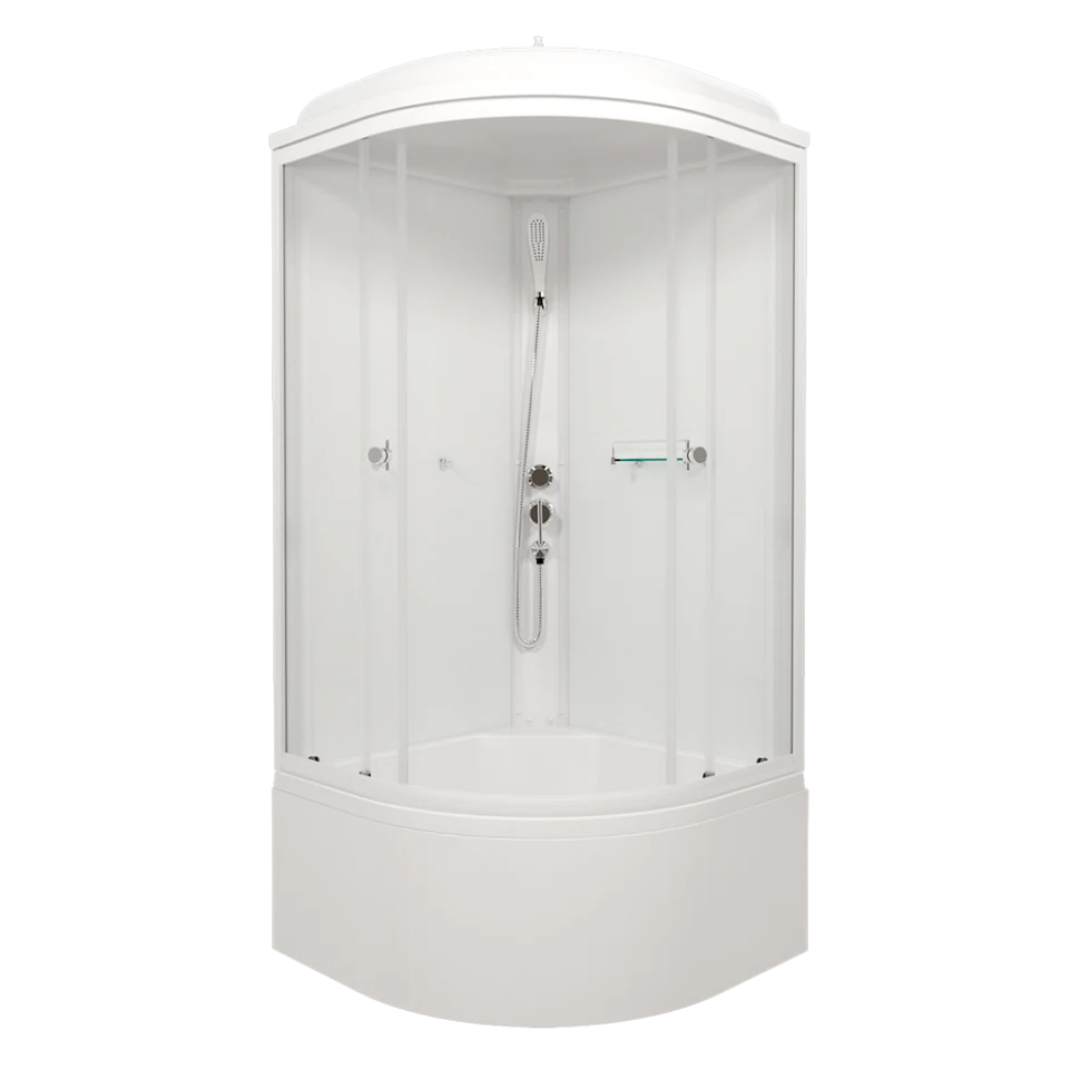 Изображение товара Душевая кабина Triton Ультра 90x90 с глубоким поддоном, раздвижной дверью