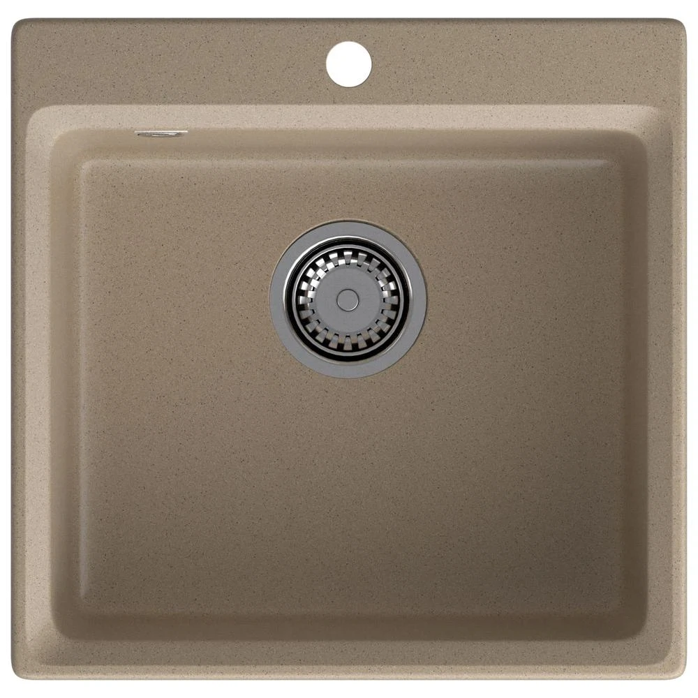 Изображение товара Кухонная мойка GranFest LEVEL 510, песочный, искусственный мрамор