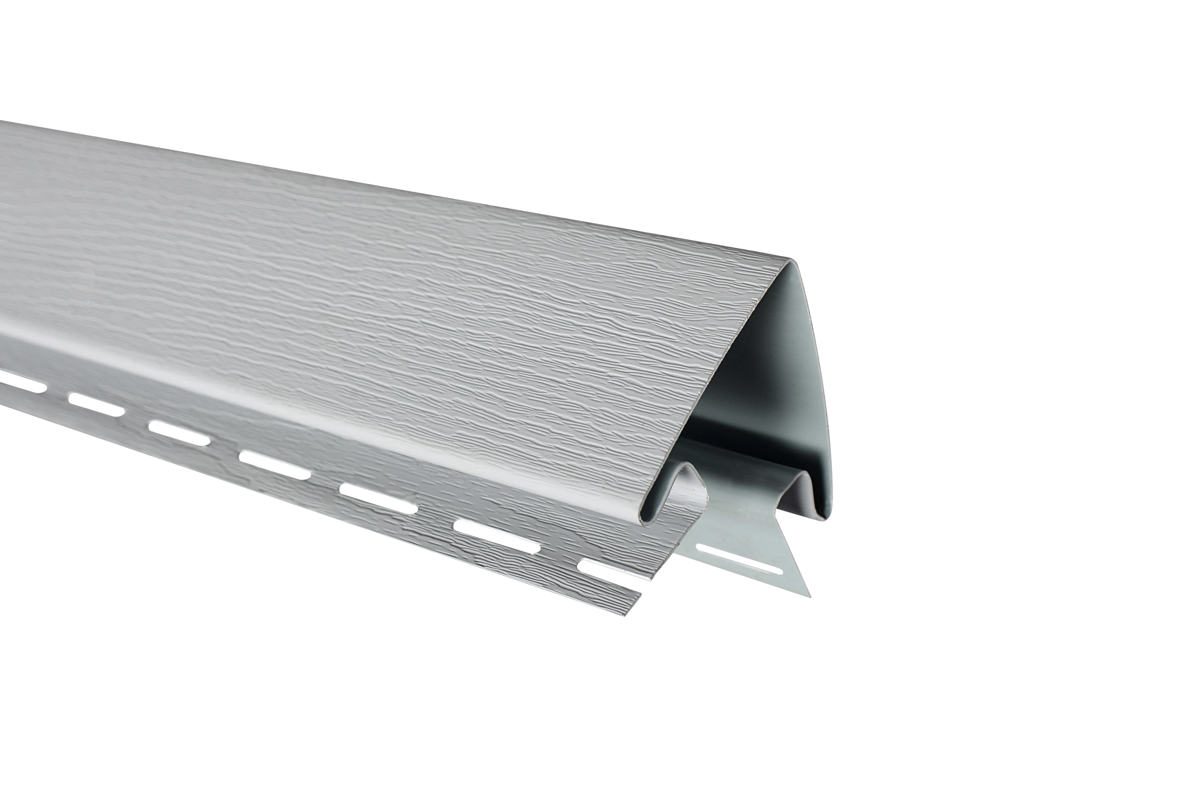 Изображение товара Планка Альта Классика "наружный угол" светло-серая Т-12 - 3,00м