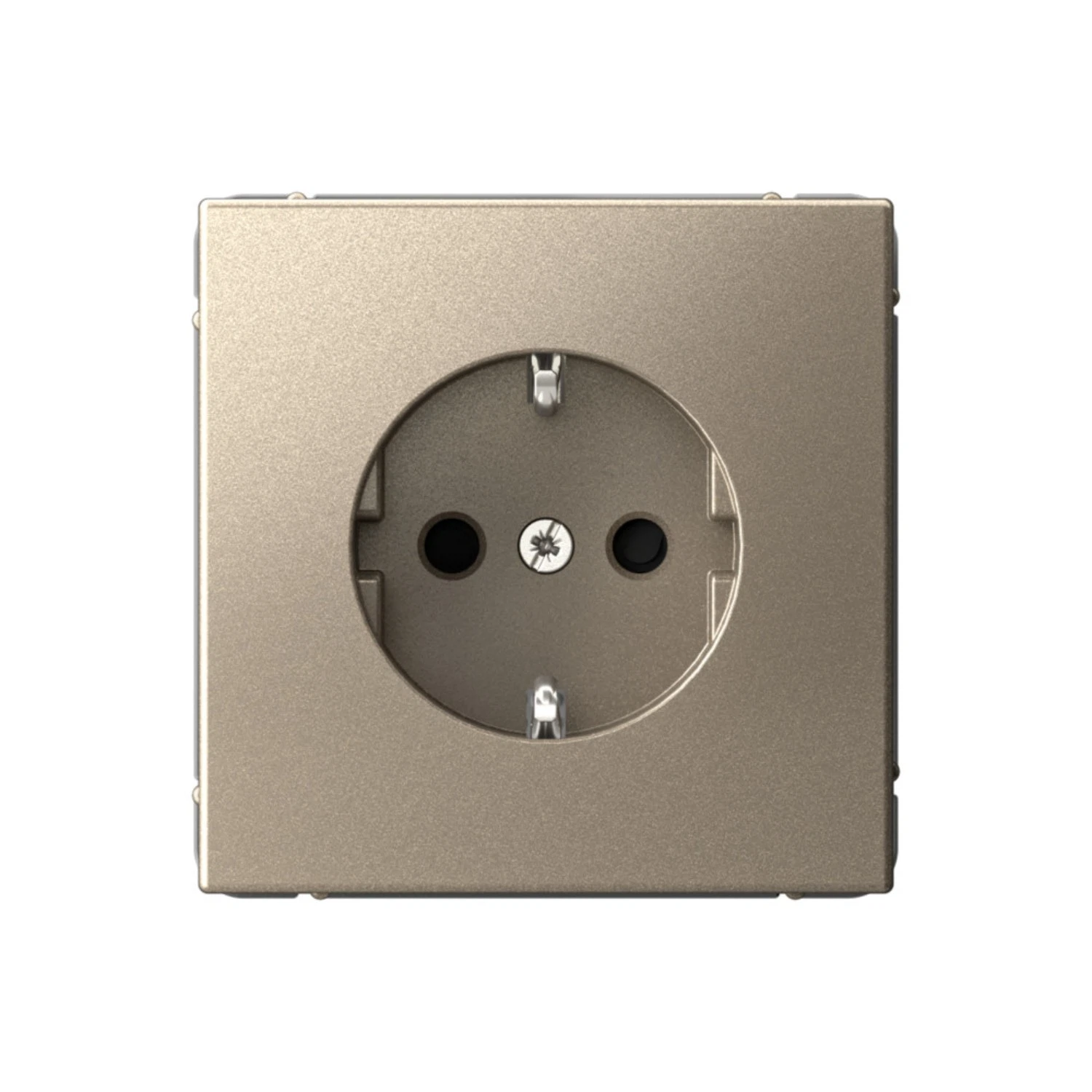 Изображение товара Розетка с заземлением Systeme Electric ArtGallery Шампань 16A