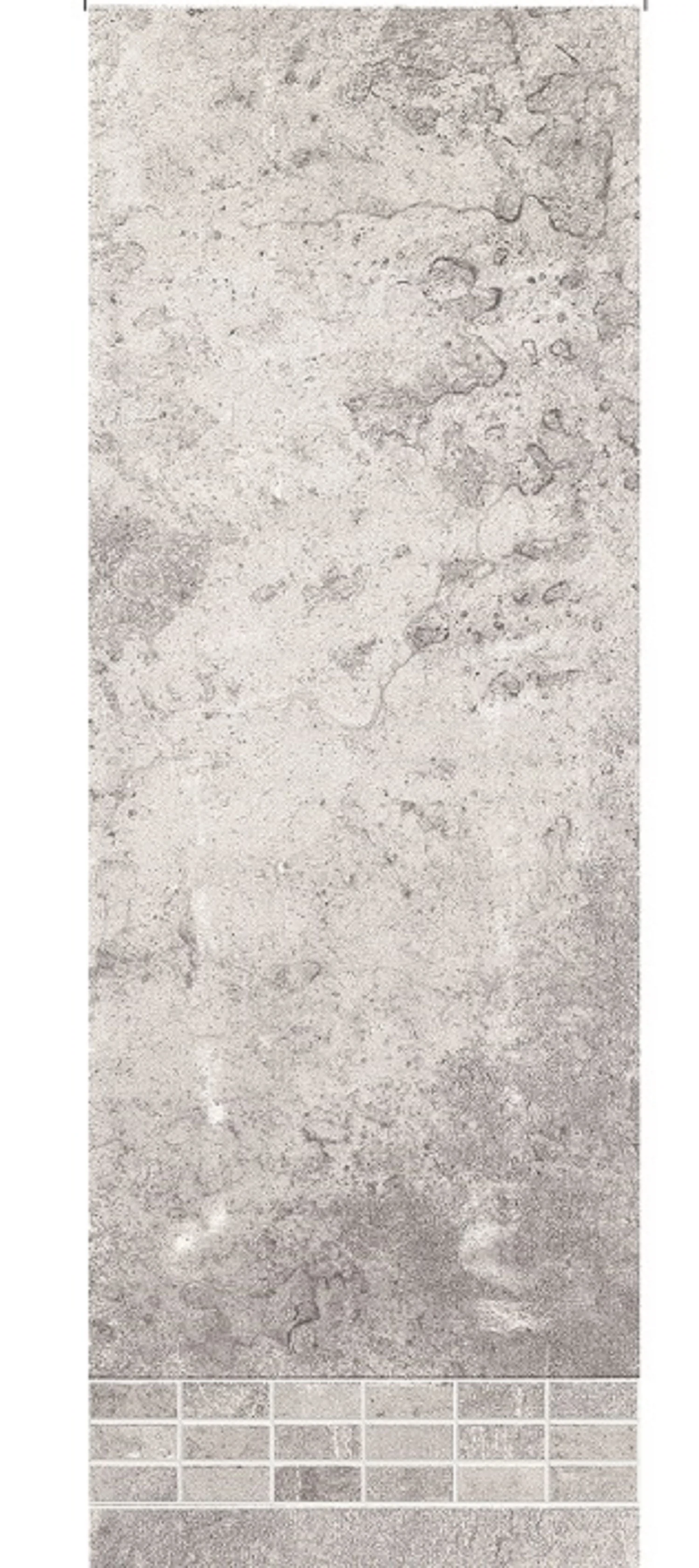 Изображение товара Панель ПВХ усиленная с фотопечатью Маэстро Бордер 2600x250x9 мм серый