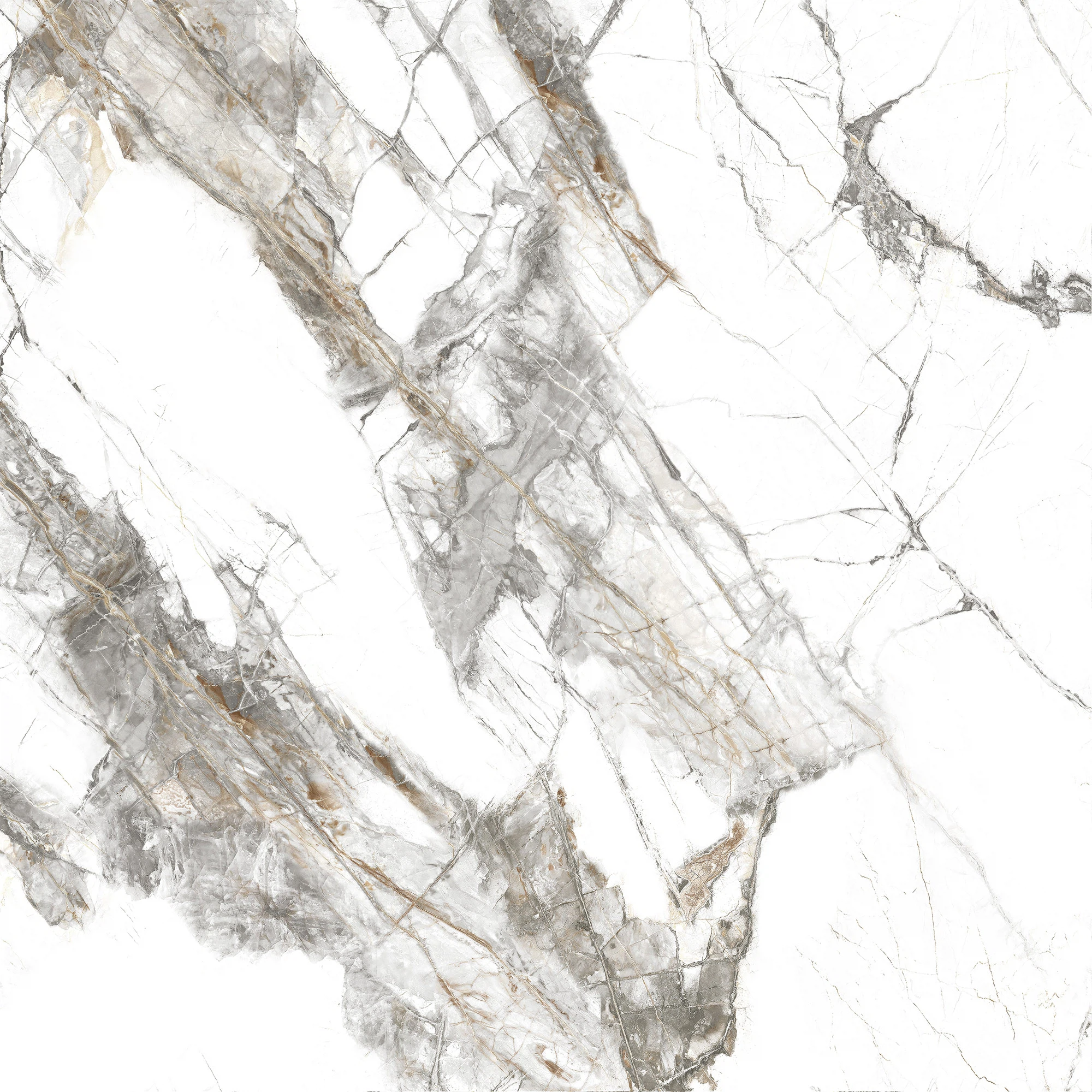 Изображение товара Керамогранит Global Tile Everest_GT белый 60x60 см для пола и стен