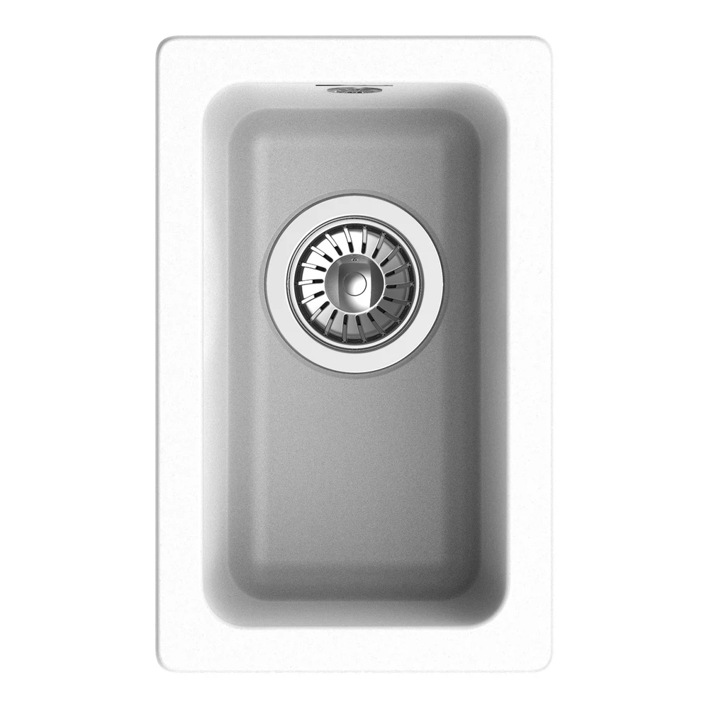 Изображение товара Кухонная мойка Rivelato BERKANA BK-25, иней, кварц